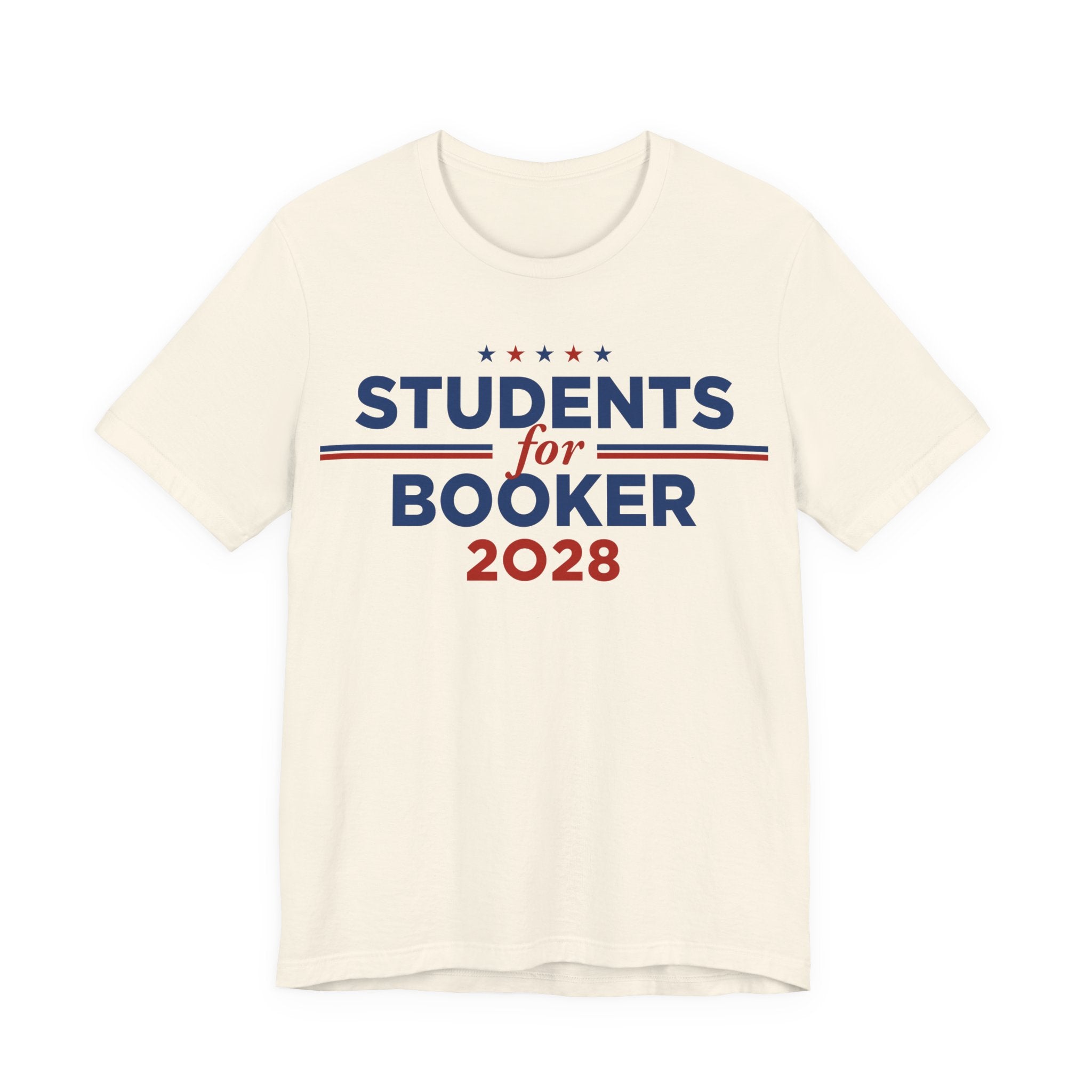 Students for Cory Booker for President Campaign T-Shirt 2028