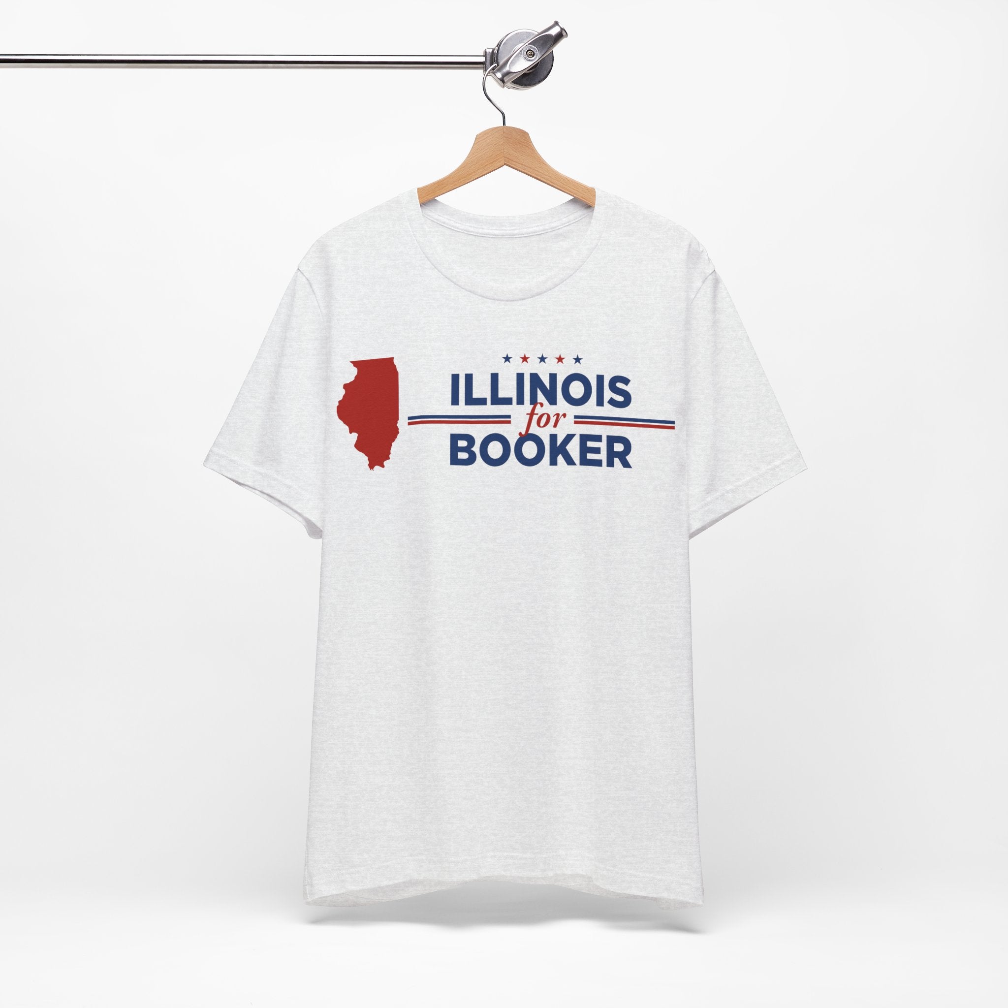 Illinois for Cory Booker for President Campaign T-Shirt 2028