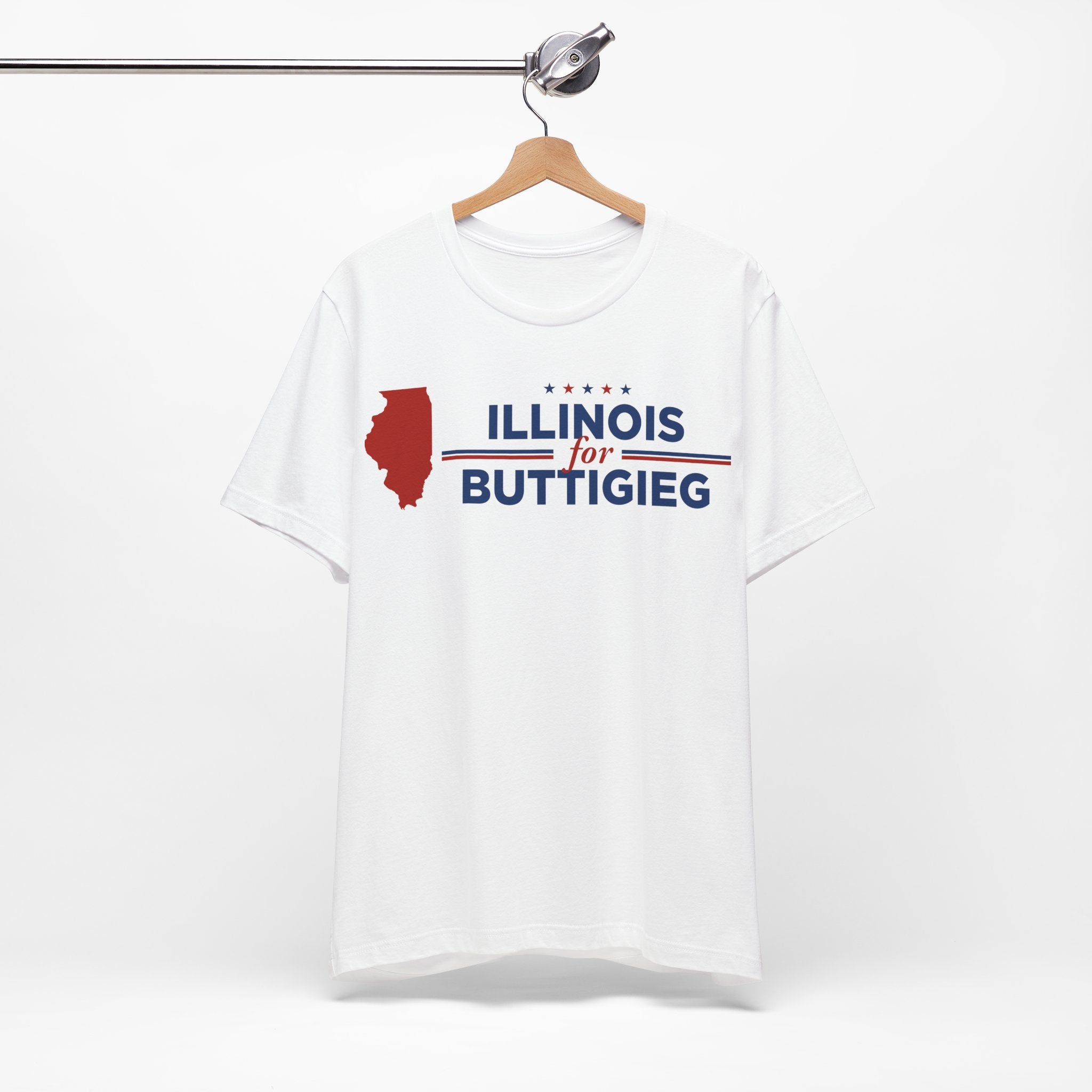 Illinois for Pete Buttigieg for President Campaign T-Shirt 2028