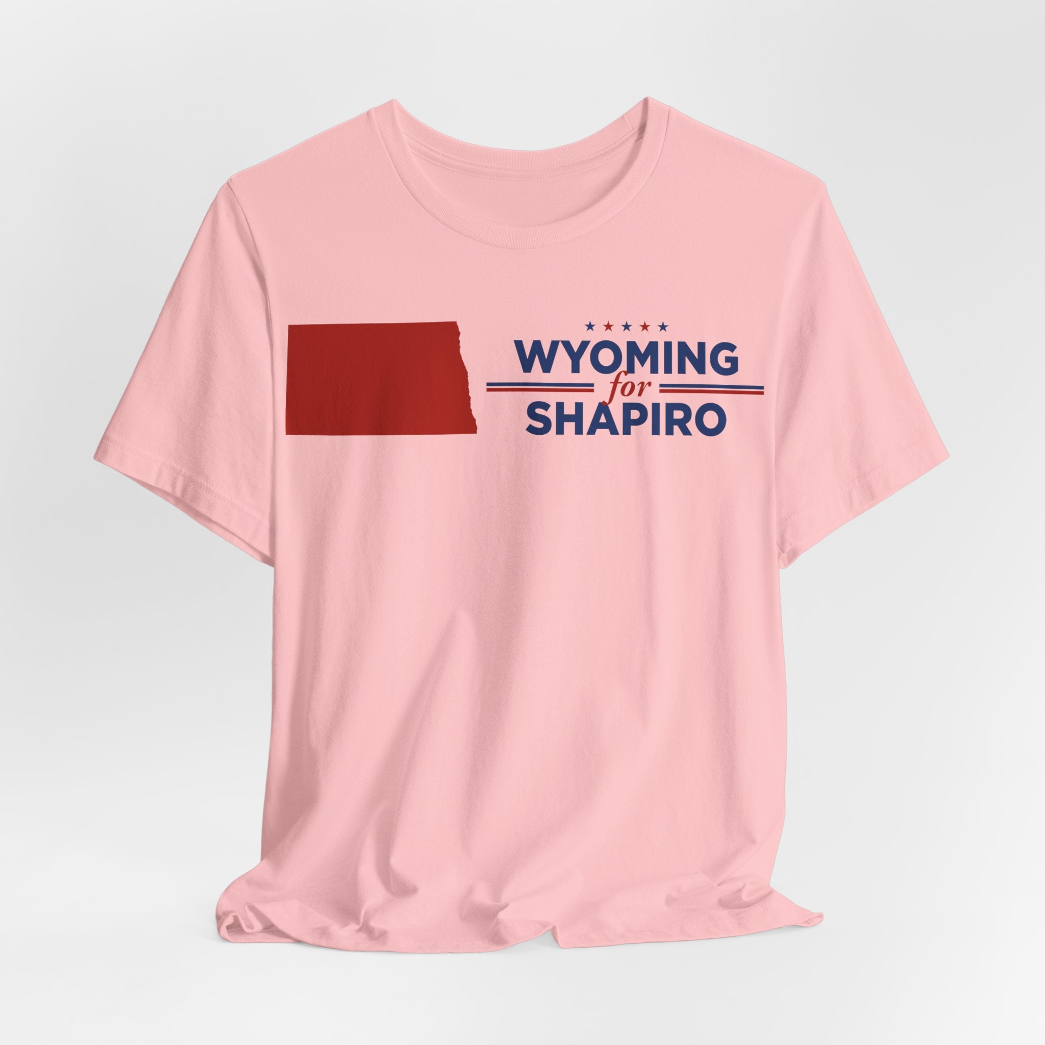Wyoming for Josh Shapiro for President Campaign T-Shirt 2028
