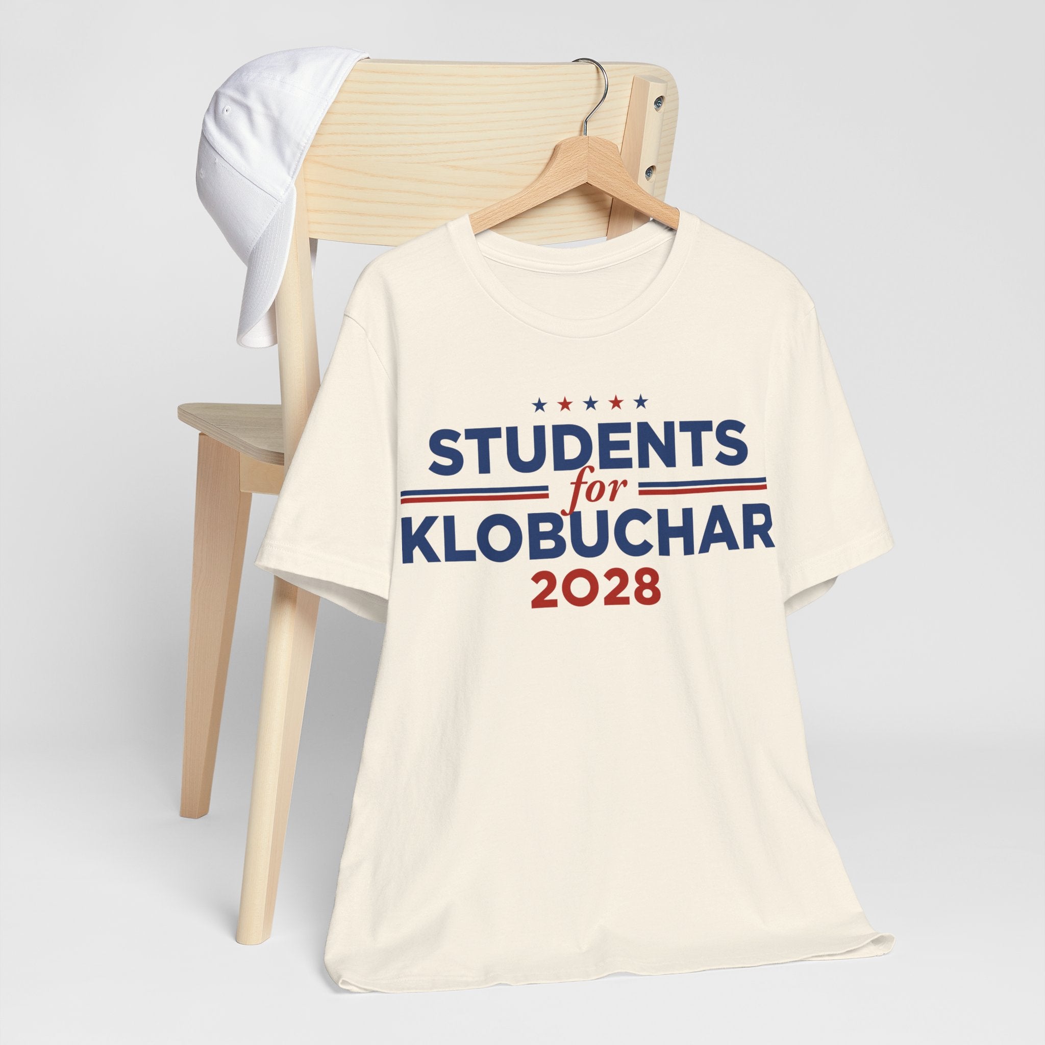 Students for Amy Klobuchar for President Campaign T-Shirt 2028