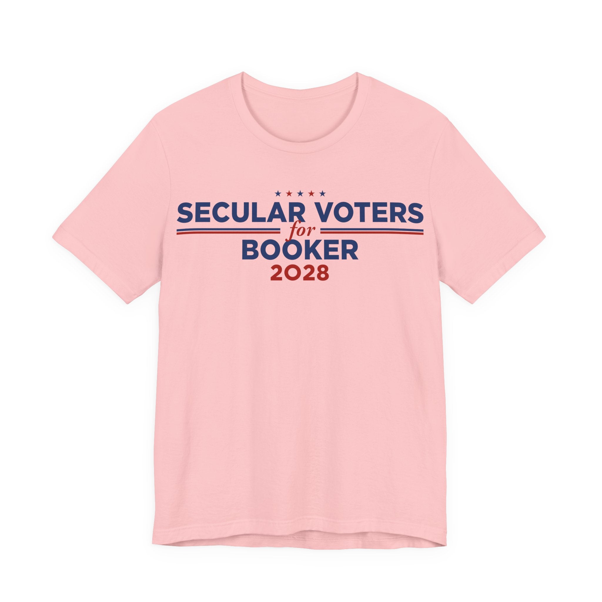 Secular Voters for Cory Booker for President Campaign T-Shirt 2028