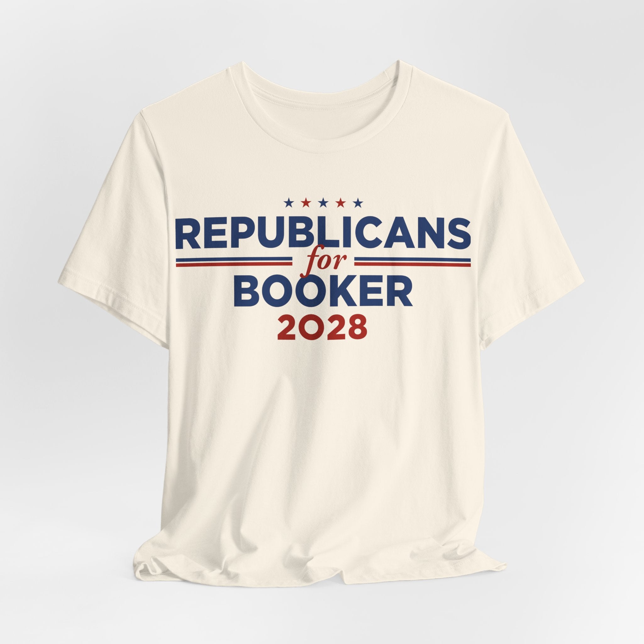 Republicans for Cory Booker for President Campaign T-Shirt 2028