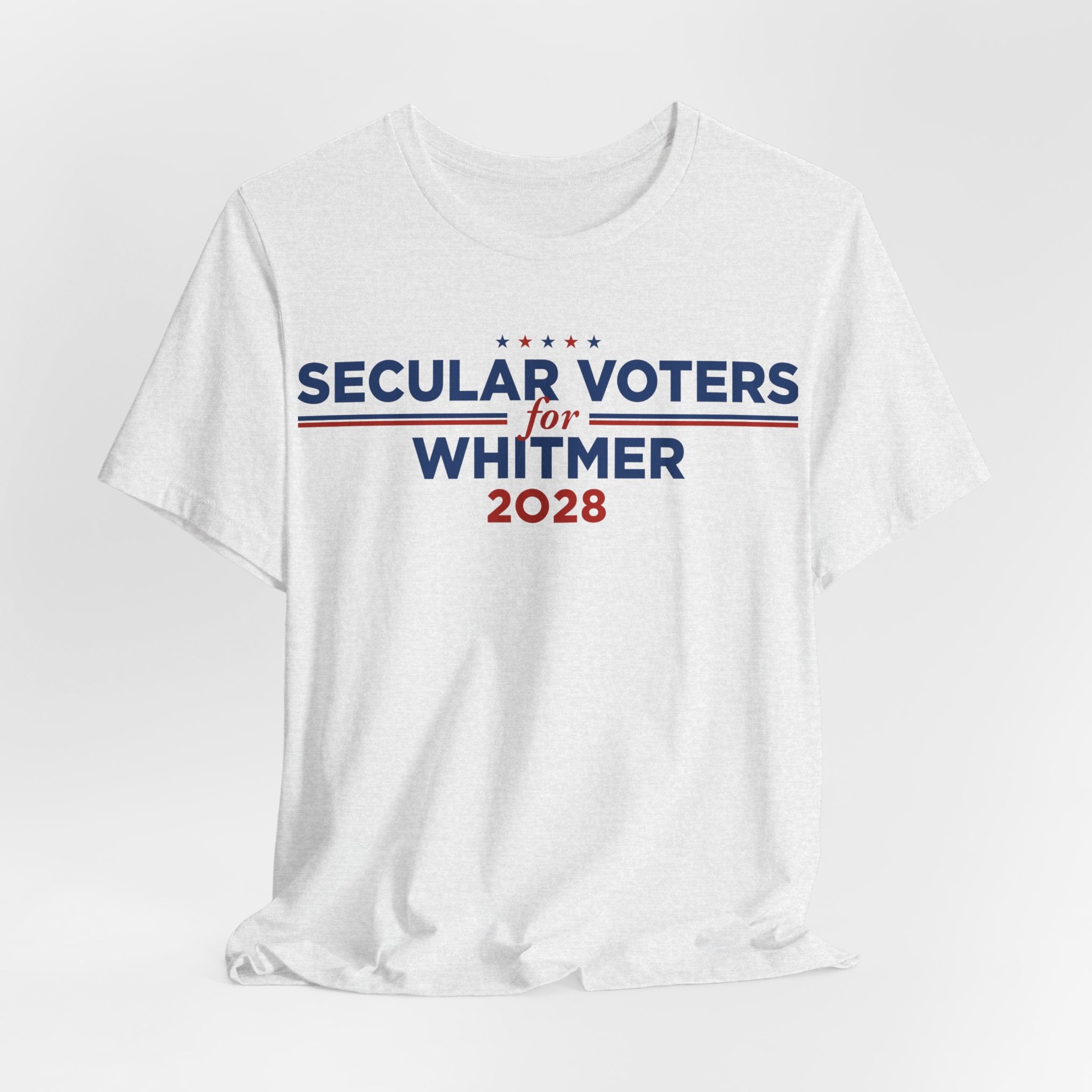 Secular Voters for Gretchen Whitmer for President Campaign T-Shirt 2028