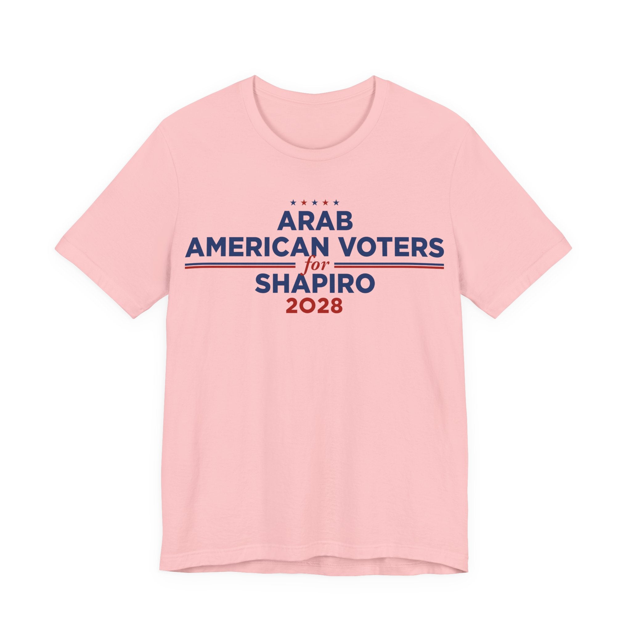 Arab American Voters for Josh Shapiro for President Campaign T-Shirt 2028