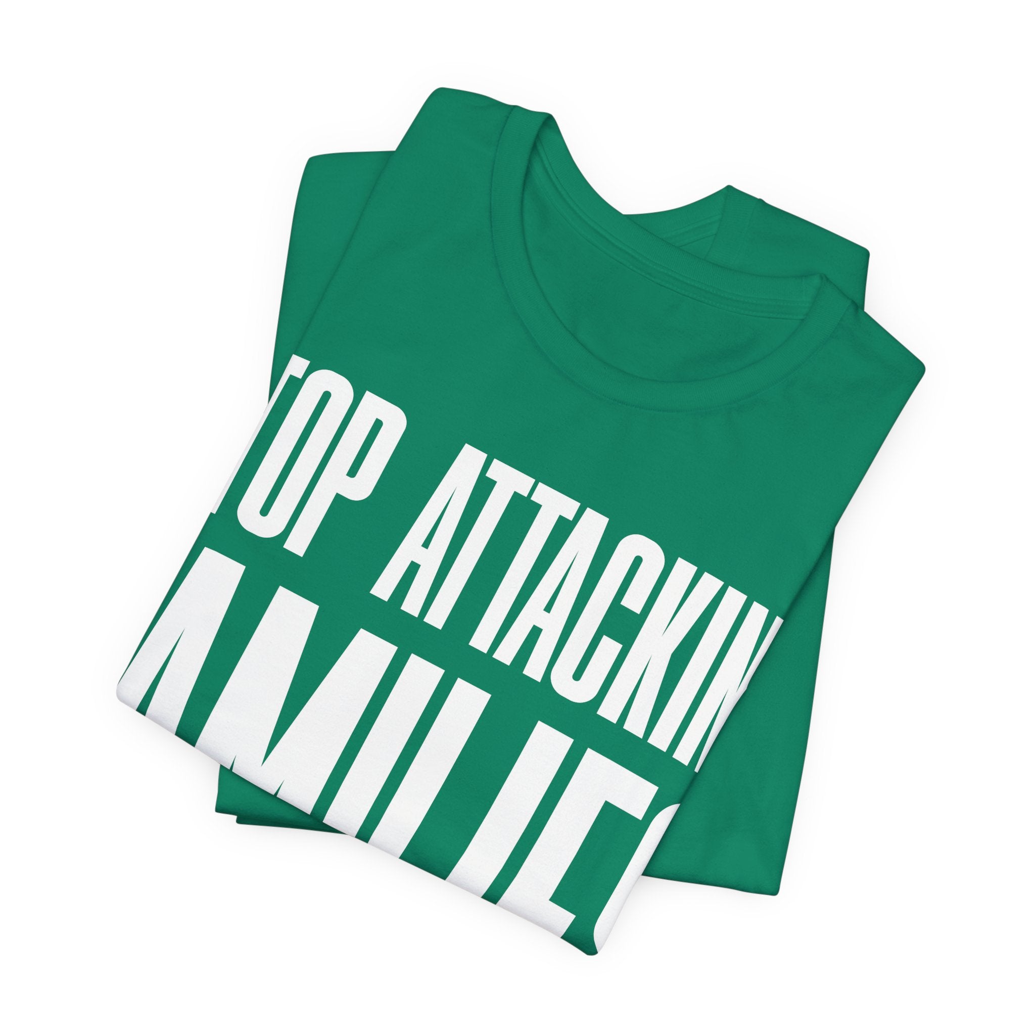 Stop Attacking Families T-Shirt | Protect Queer & Immigrant Families | LGBTQ+ & Immigration Rights Protest Tee