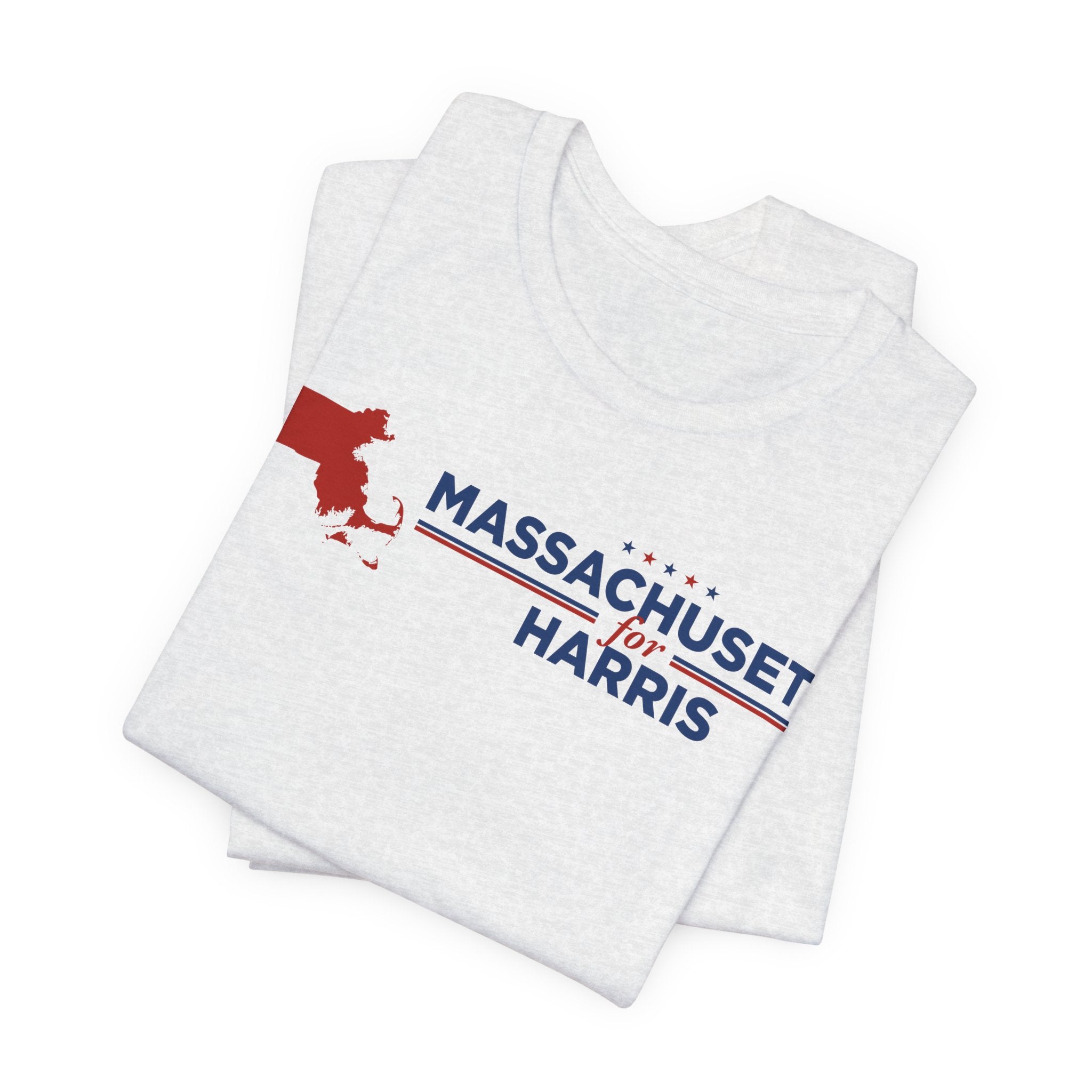 Massachusetts for Kamala Harris for President Campaign T-Shirt 2028