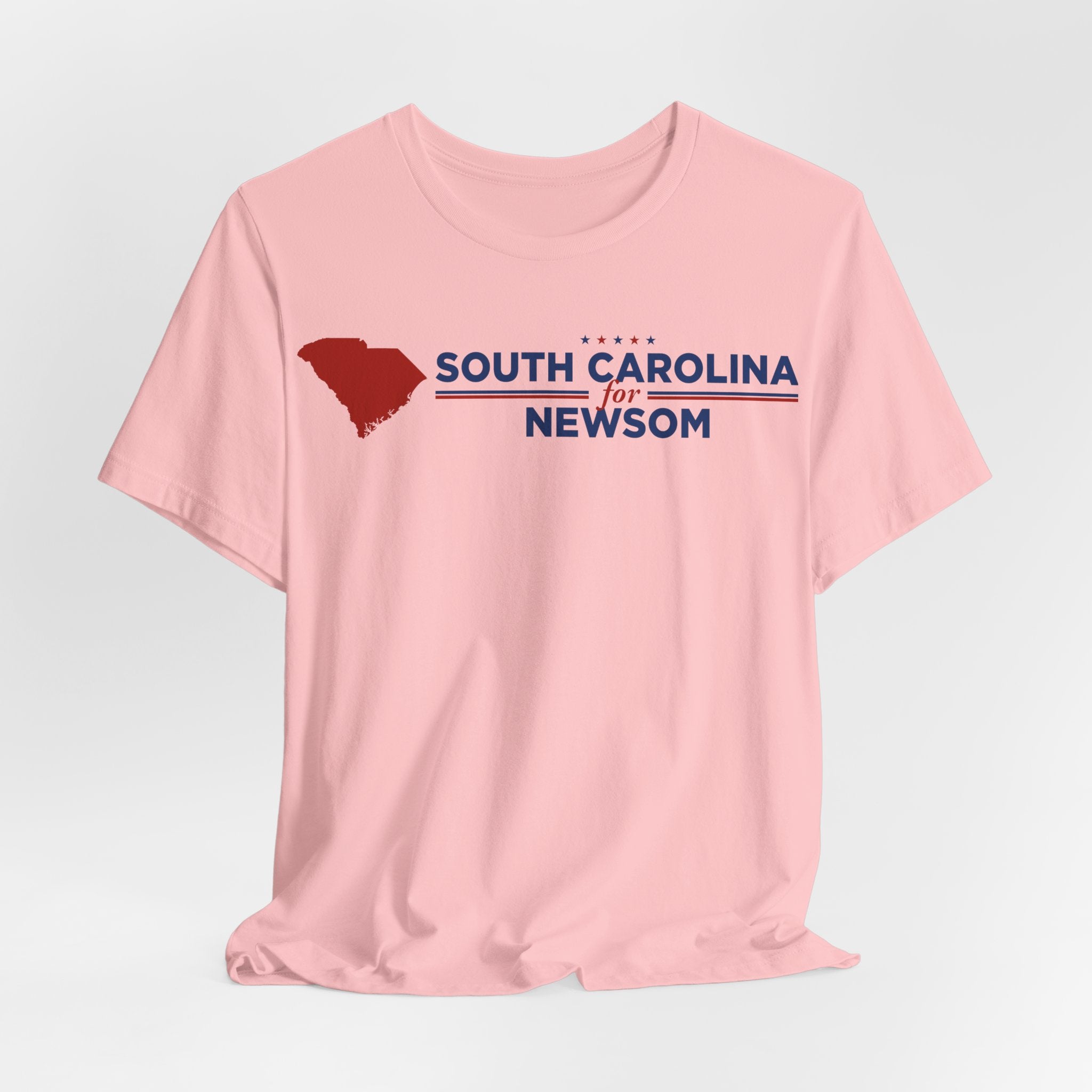 South Carolina for Gavin Newsom for President Campaign T-Shirt 2028