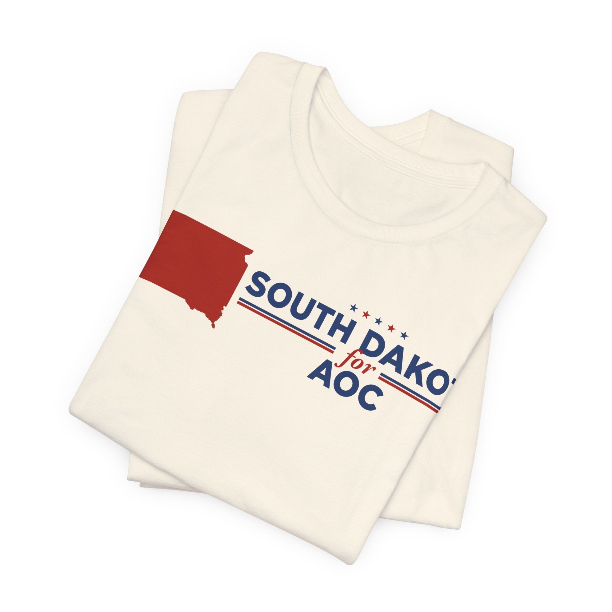 South Dakota for AOC for President Campaign T-Shirt 2028