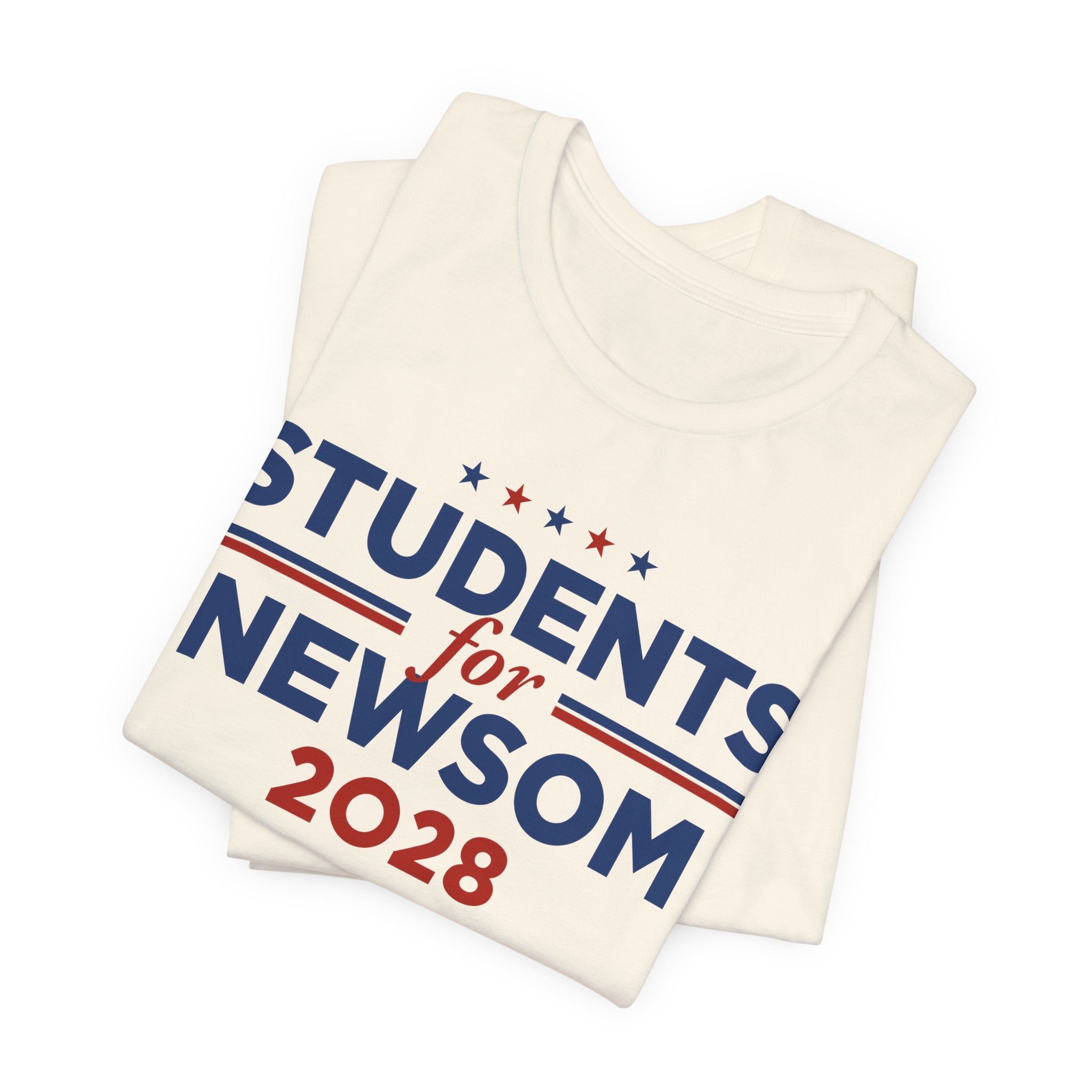 Students for Gavin Newsom for President Campaign T-Shirt 2028