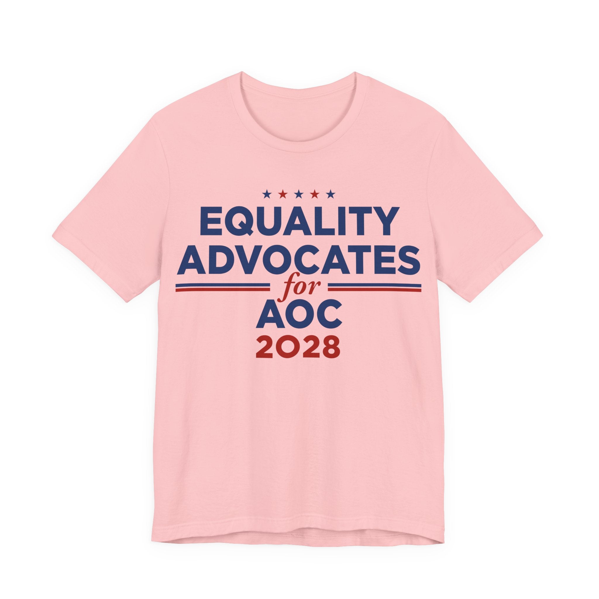 Equality Advocates for AOC for President Campaign T-Shirt 2028