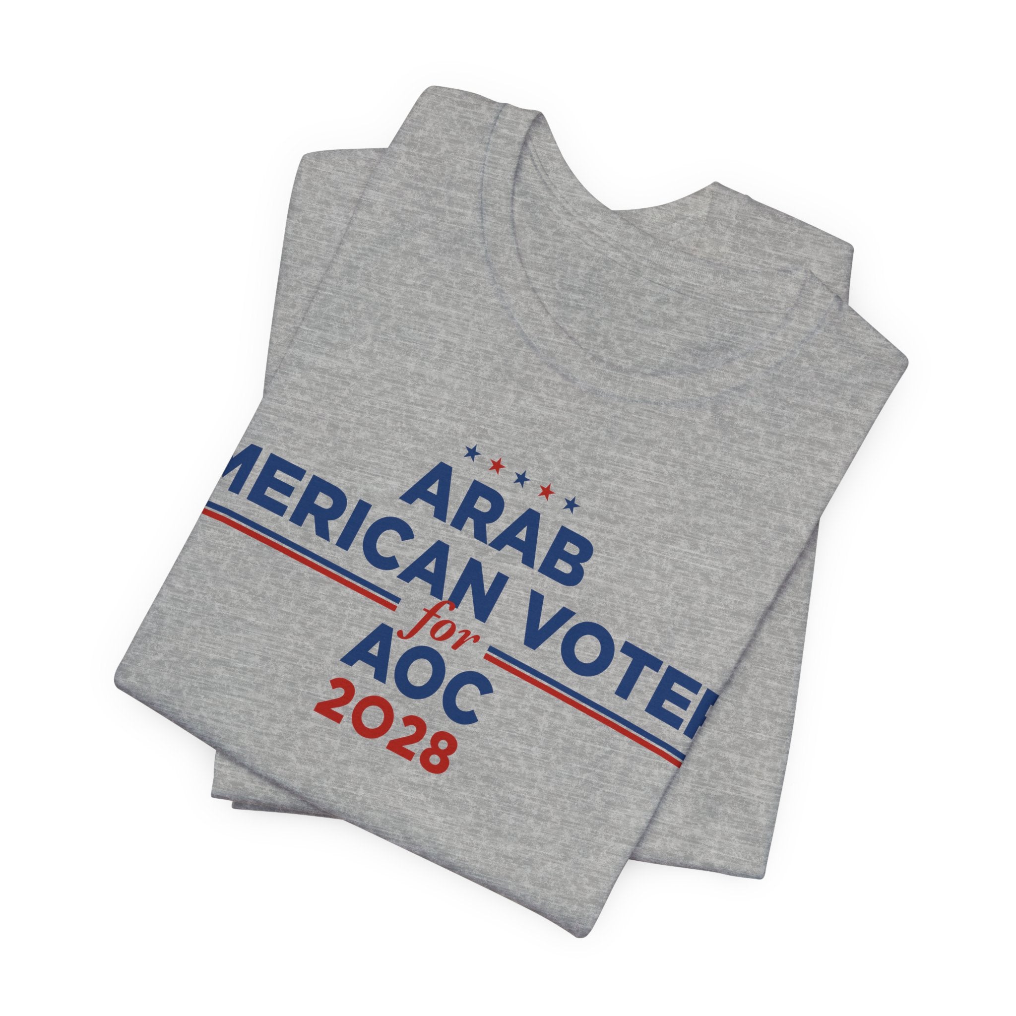 Arab American Voters for AOC for President Campaign T-Shirt 2028