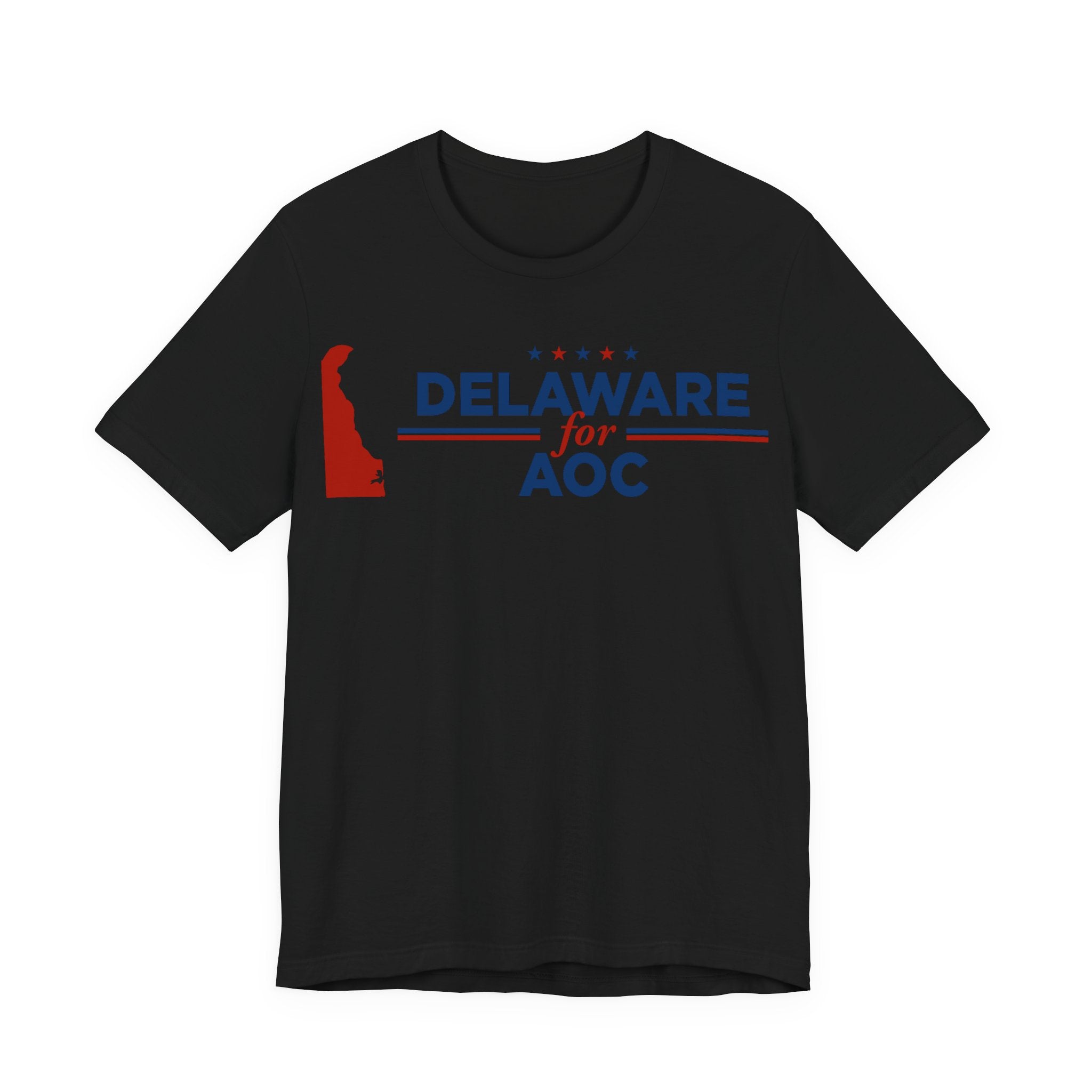 Delaware for AOC for President Campaign T-Shirt 2028
