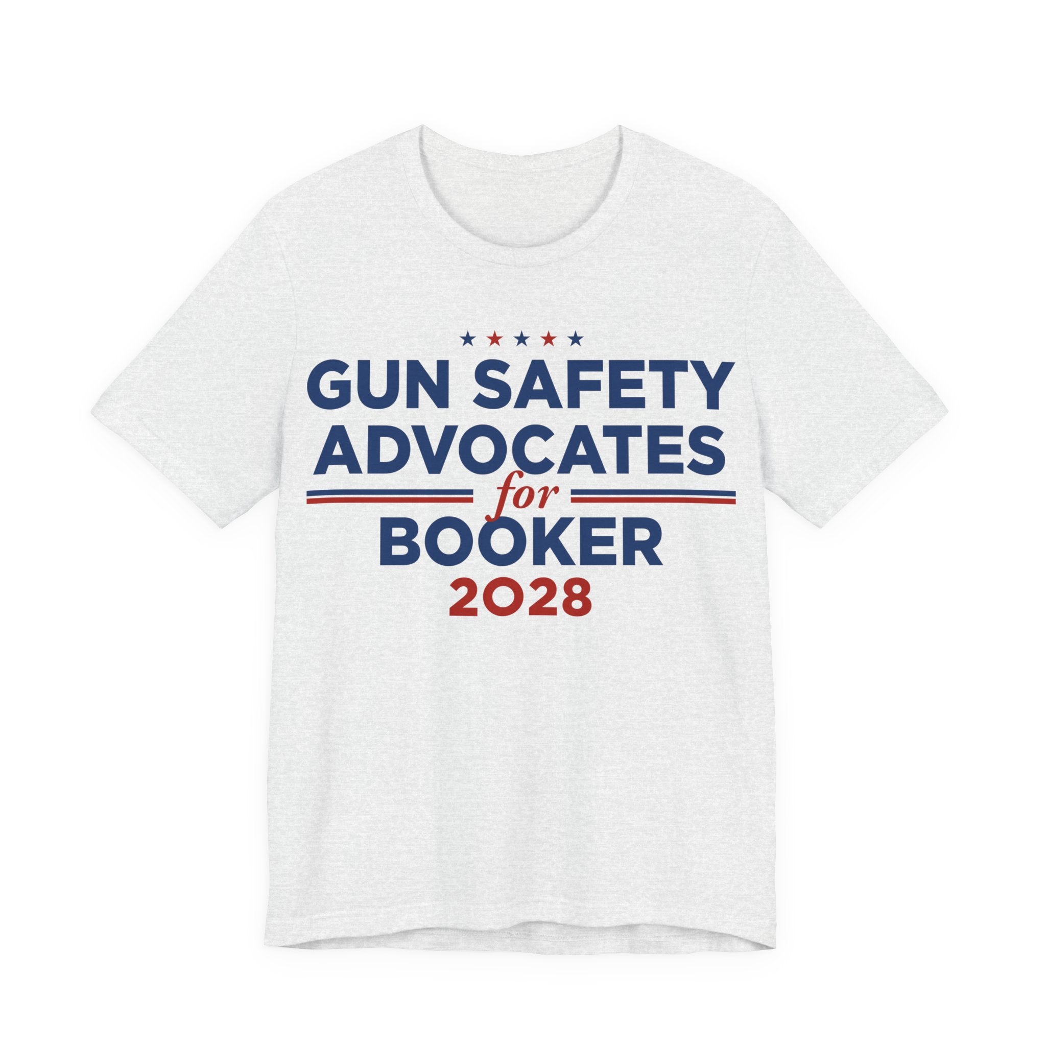 Gun Safety Advocates for Cory Booker for President Campaign T-Shirt 2028