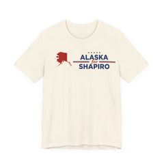 Alaska for Josh Shapiro for President Campaign T-Shirt 2028