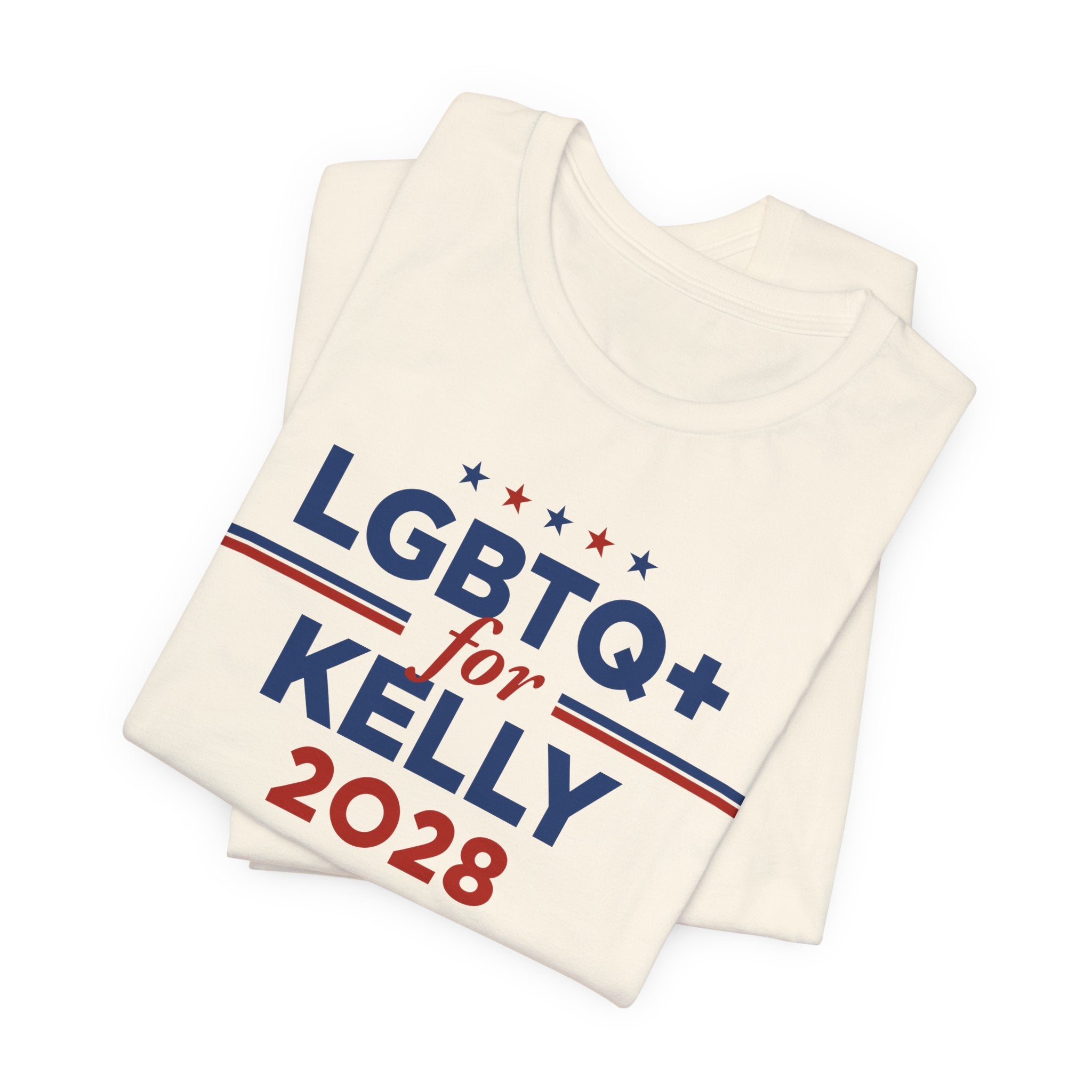 LGBTQ+ for Mark Kelly for President Campaign T-Shirt 2028