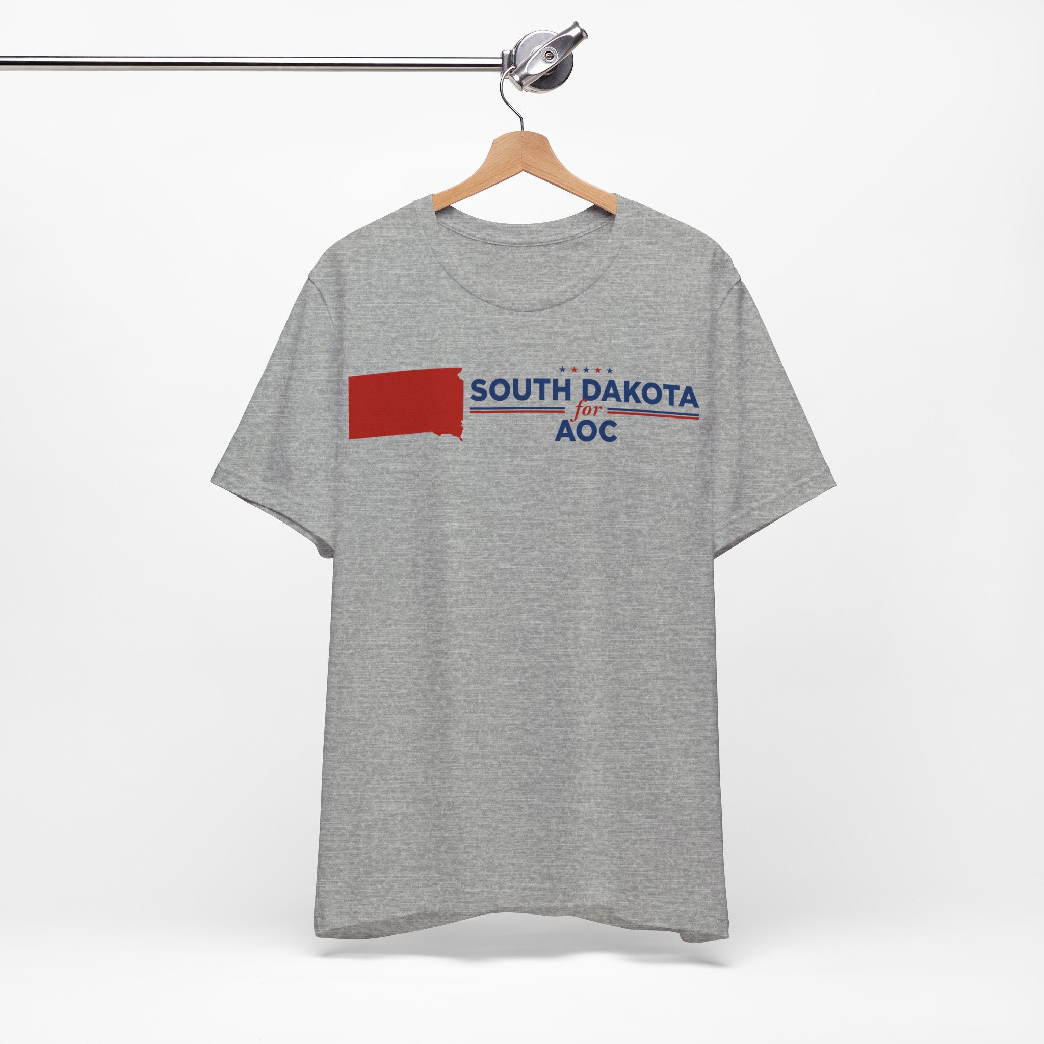 South Dakota for AOC for President Campaign T-Shirt 2028