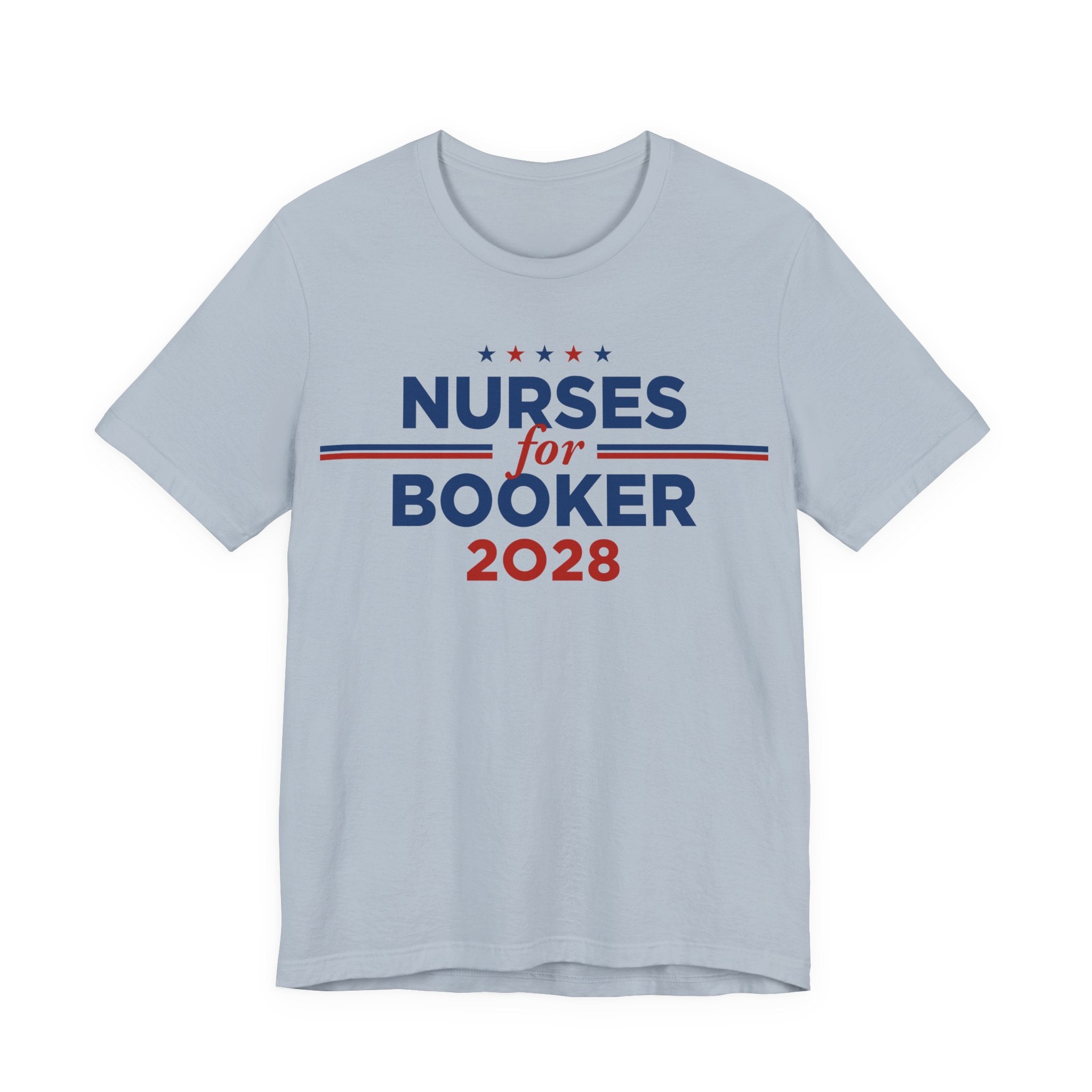Nurses for Cory Booker for President Campaign T-Shirt 2028