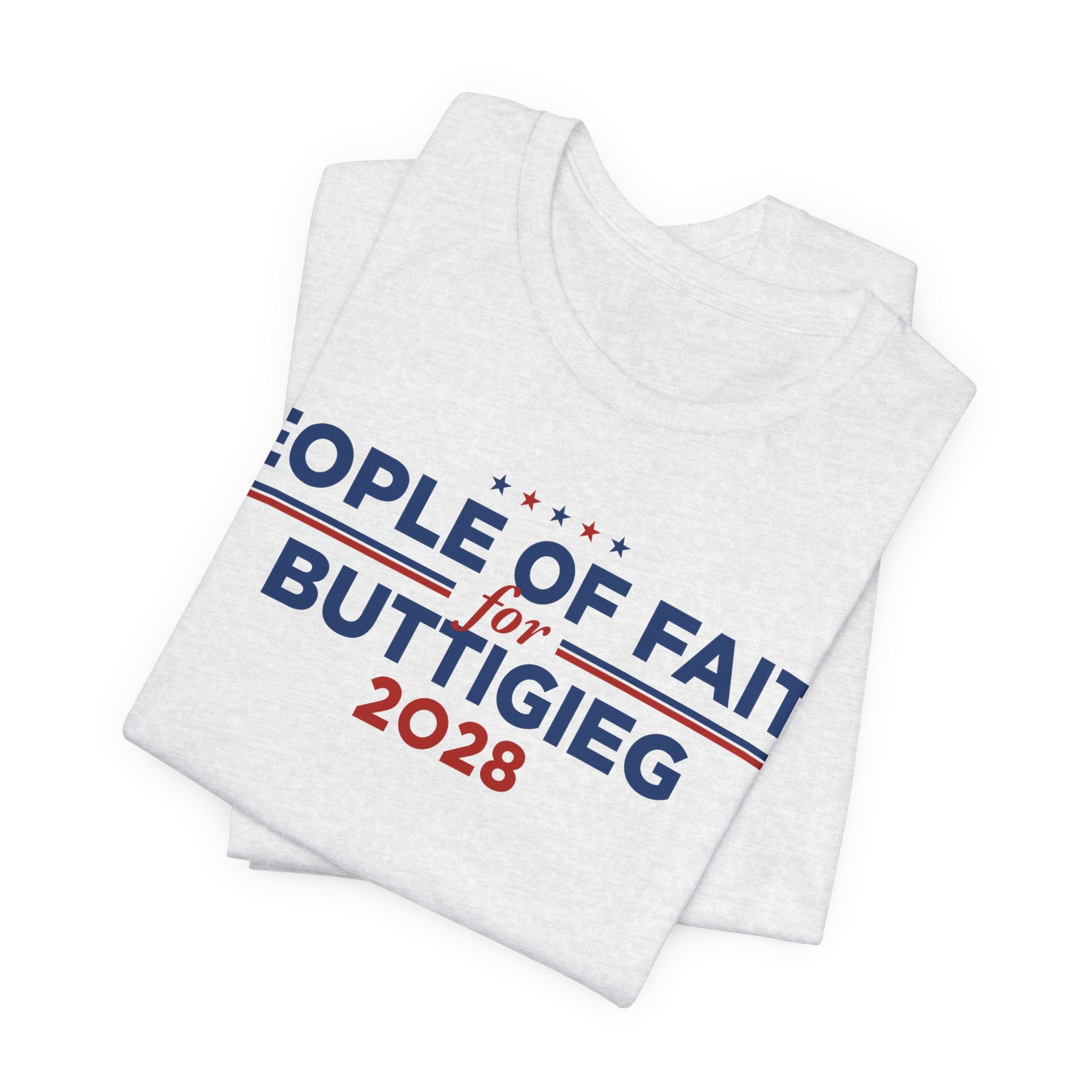 People of Faith for Pete Buttigieg for President Campaign T-Shirt 2028