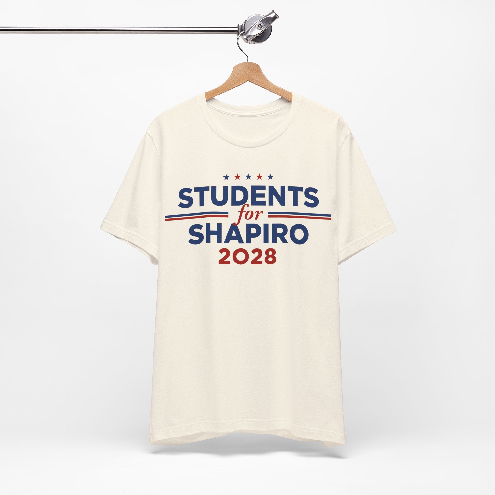 Students for Josh Shapiro for President Campaign T-Shirt 2028