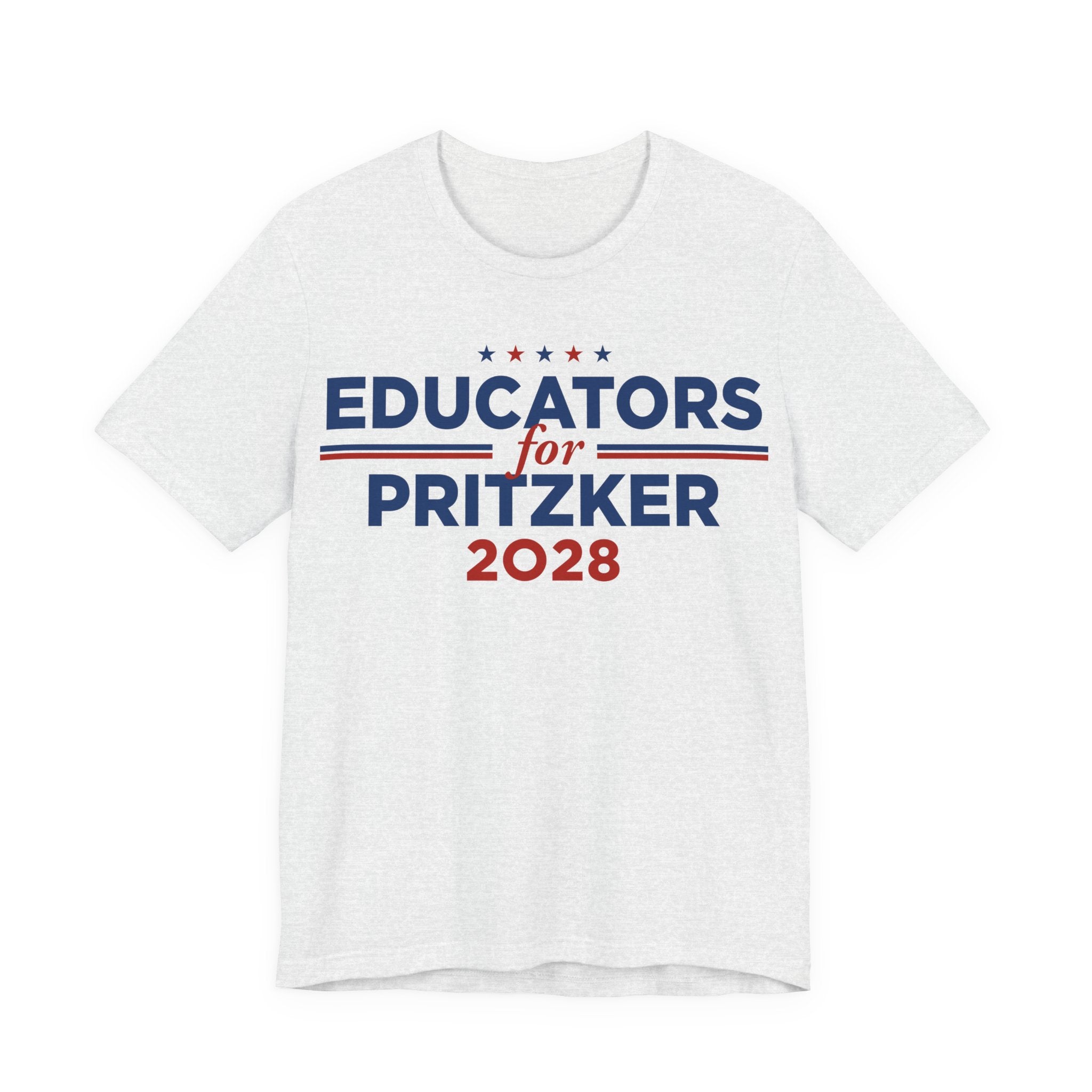Educators for J.B. Pritzker for President Campaign T-Shirt 2028