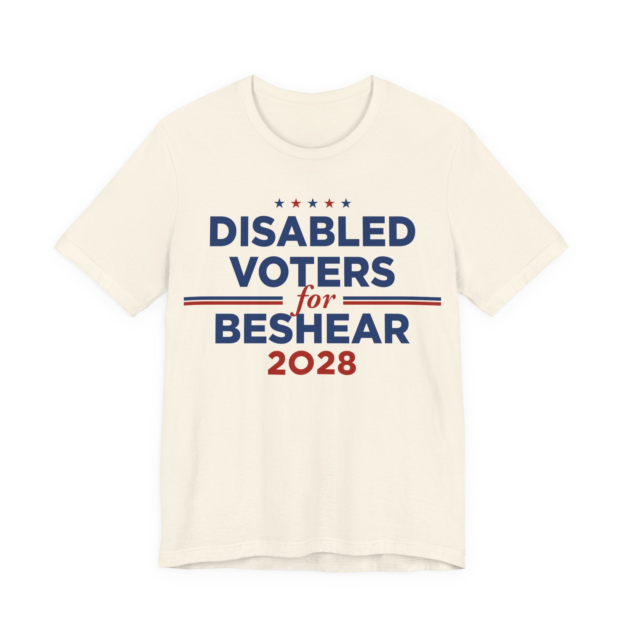 Disabled Voters for Andy Beshear for President Campaign T-Shirt 2028
