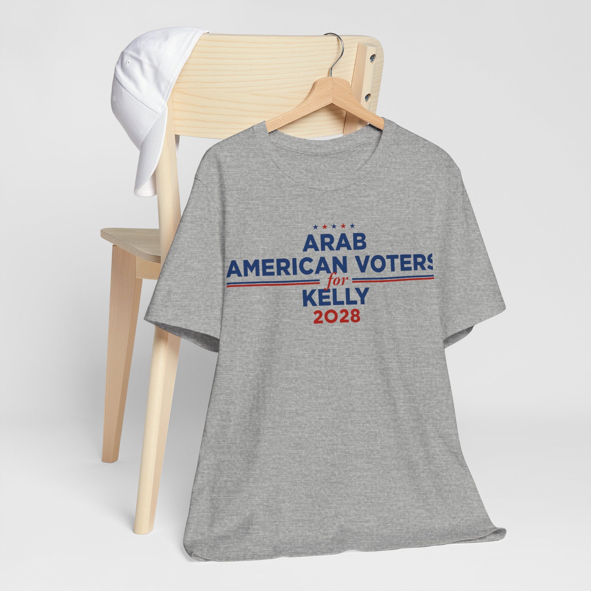 Arab American Voters for Mark Kelly for President Campaign T-Shirt 2028