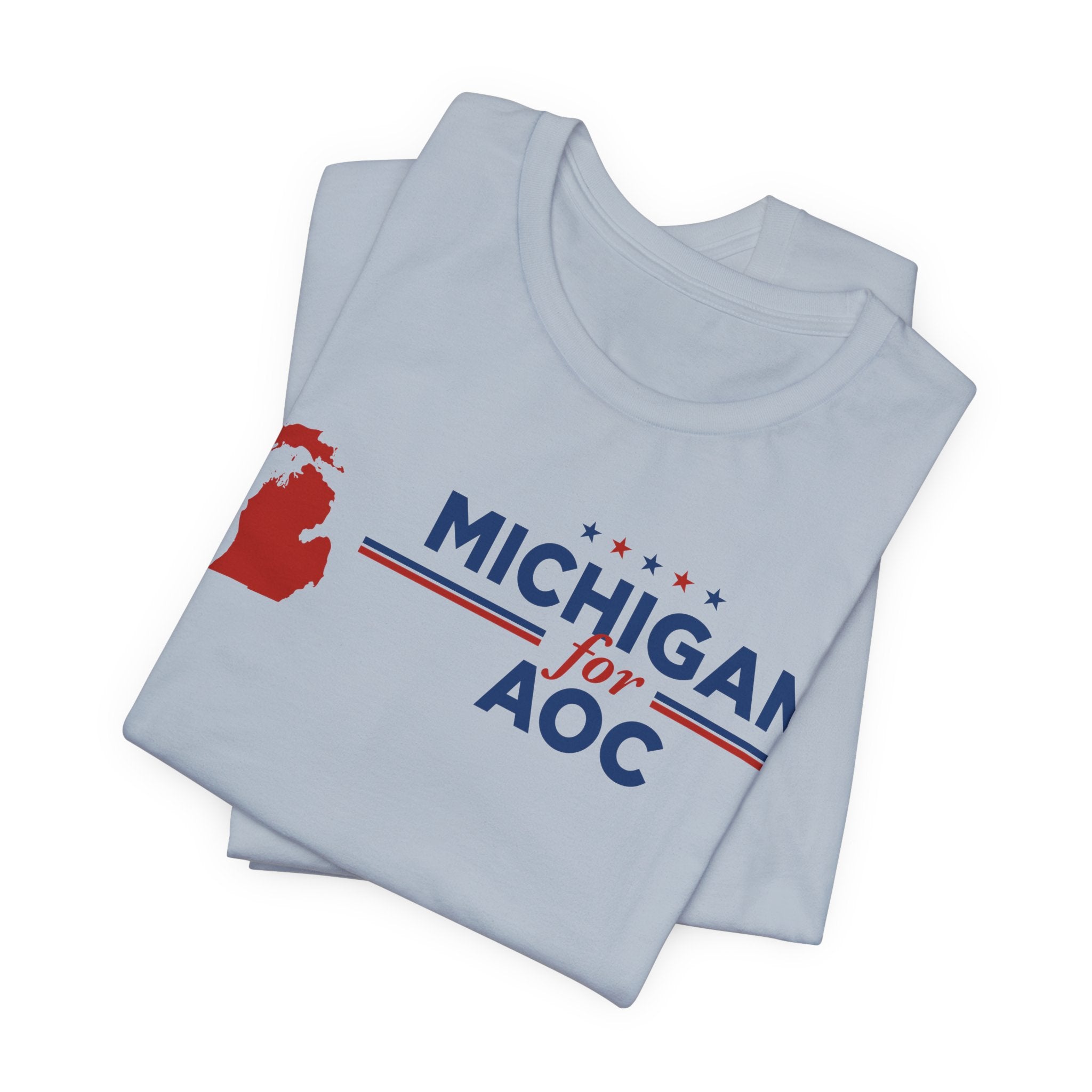 Michigan for AOC for President Campaign T-Shirt 2028