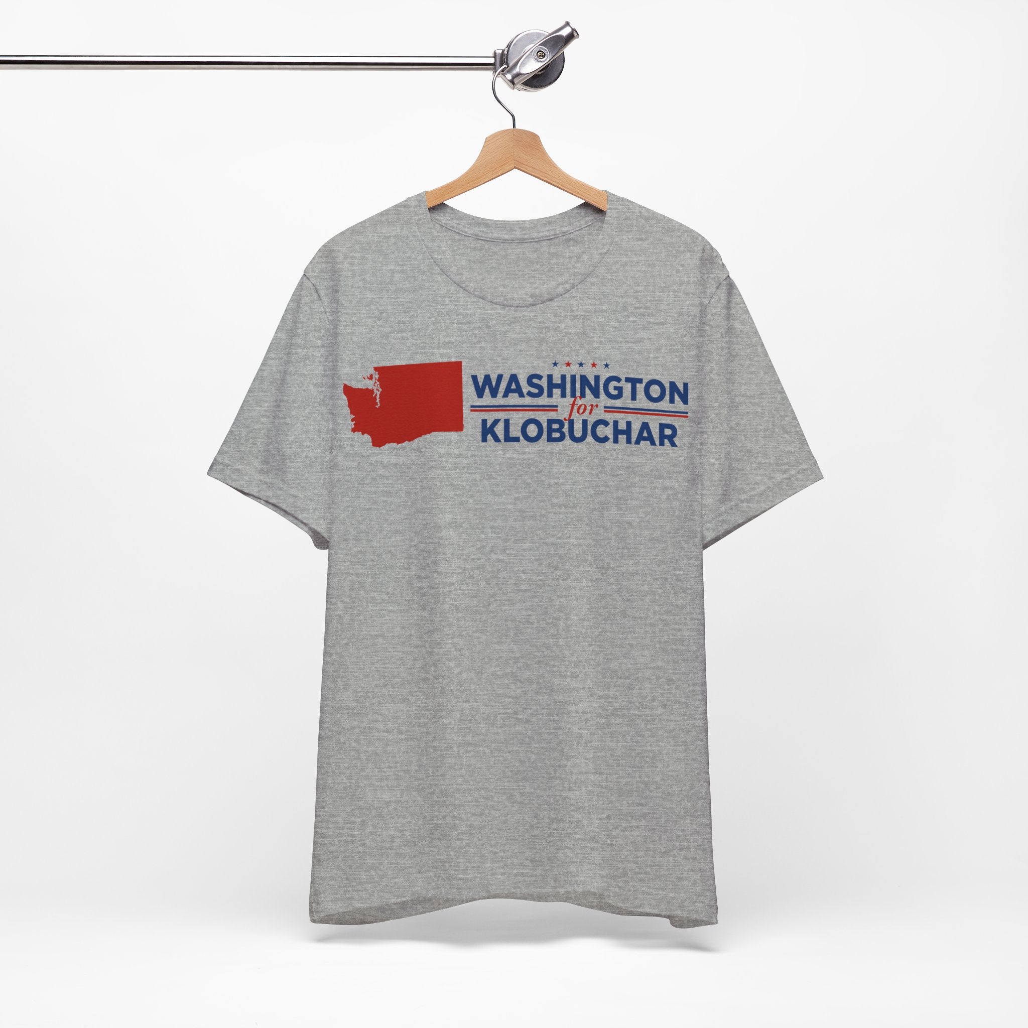 Washington for Amy Klobuchar for President Campaign T-Shirt 2028
