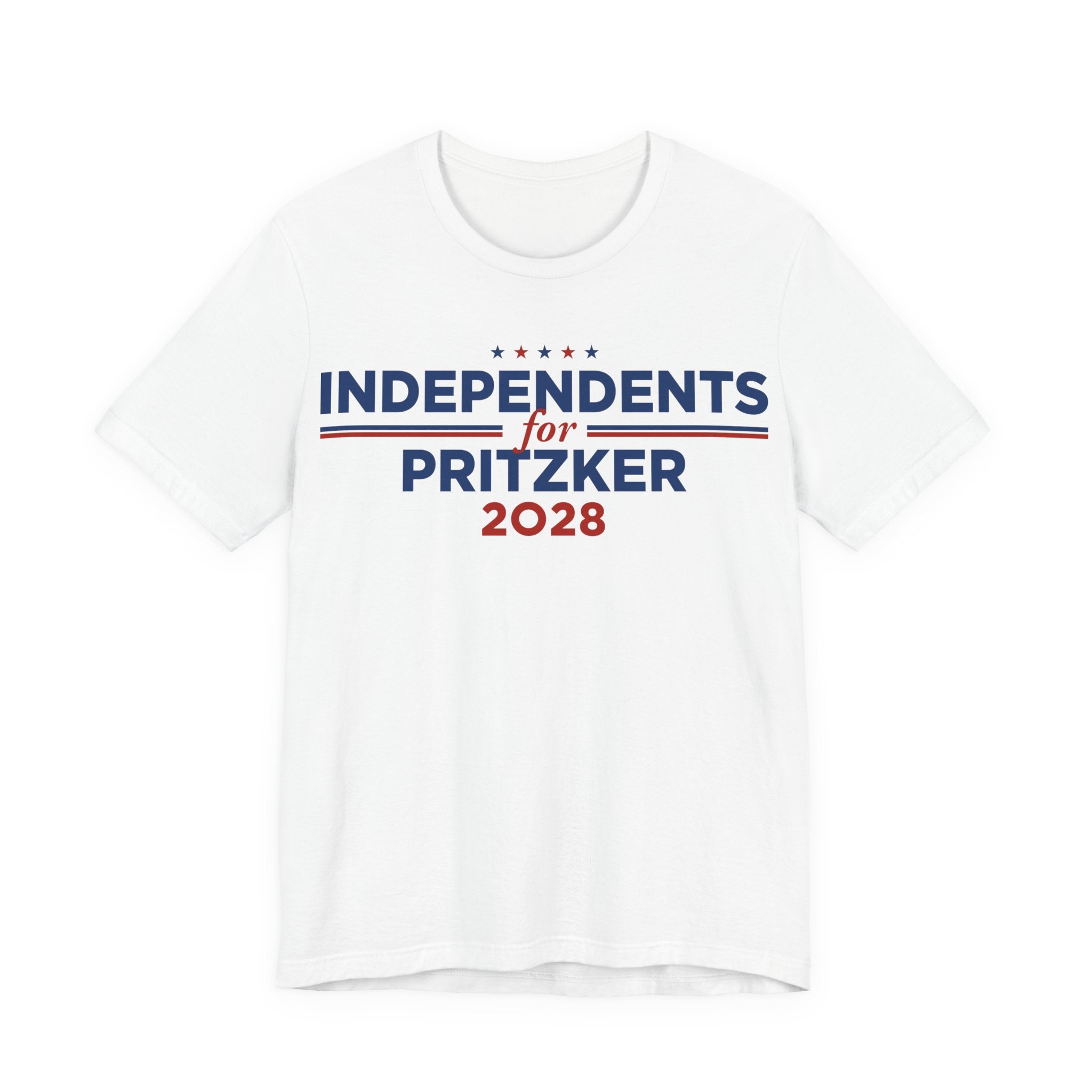 Independents for J.B. Pritzker for President Campaign T-Shirt 2028