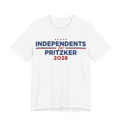 Independents for J.B. Pritzker for President Campaign T-Shirt 2028
