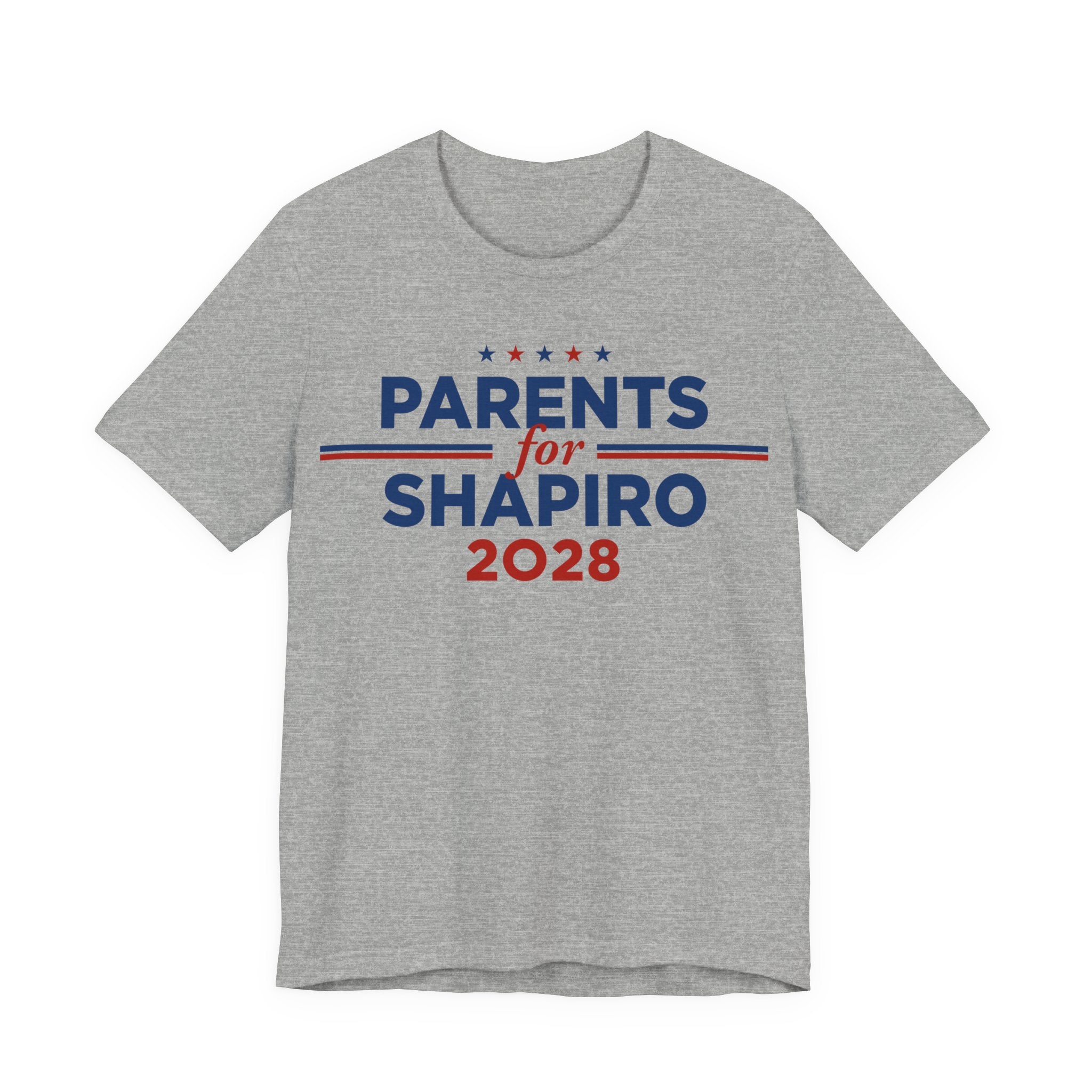 Parents for Josh Shapiro for President Campaign T-Shirt 2028