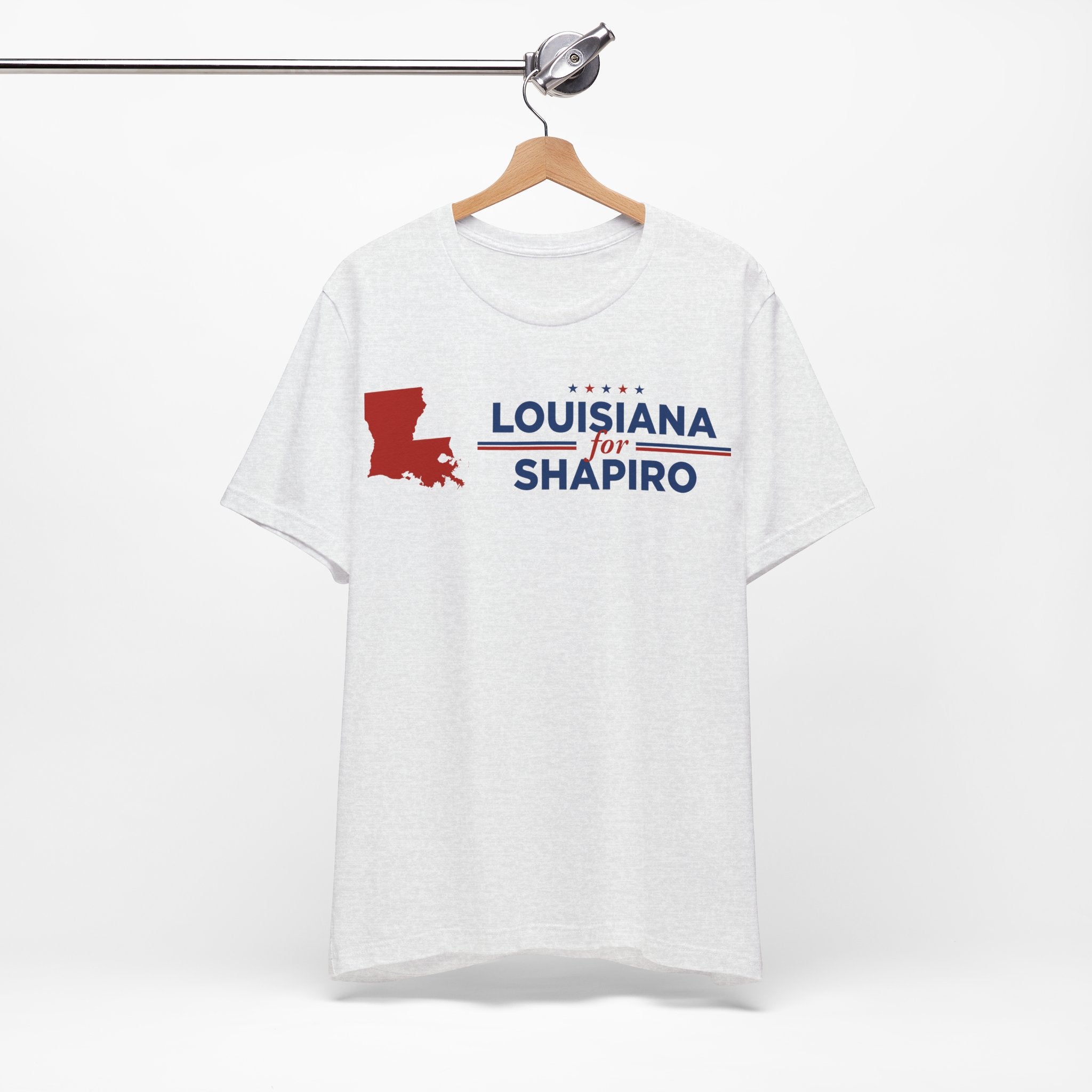 Louisiana for Josh Shapiro for President Campaign T-Shirt 2028
