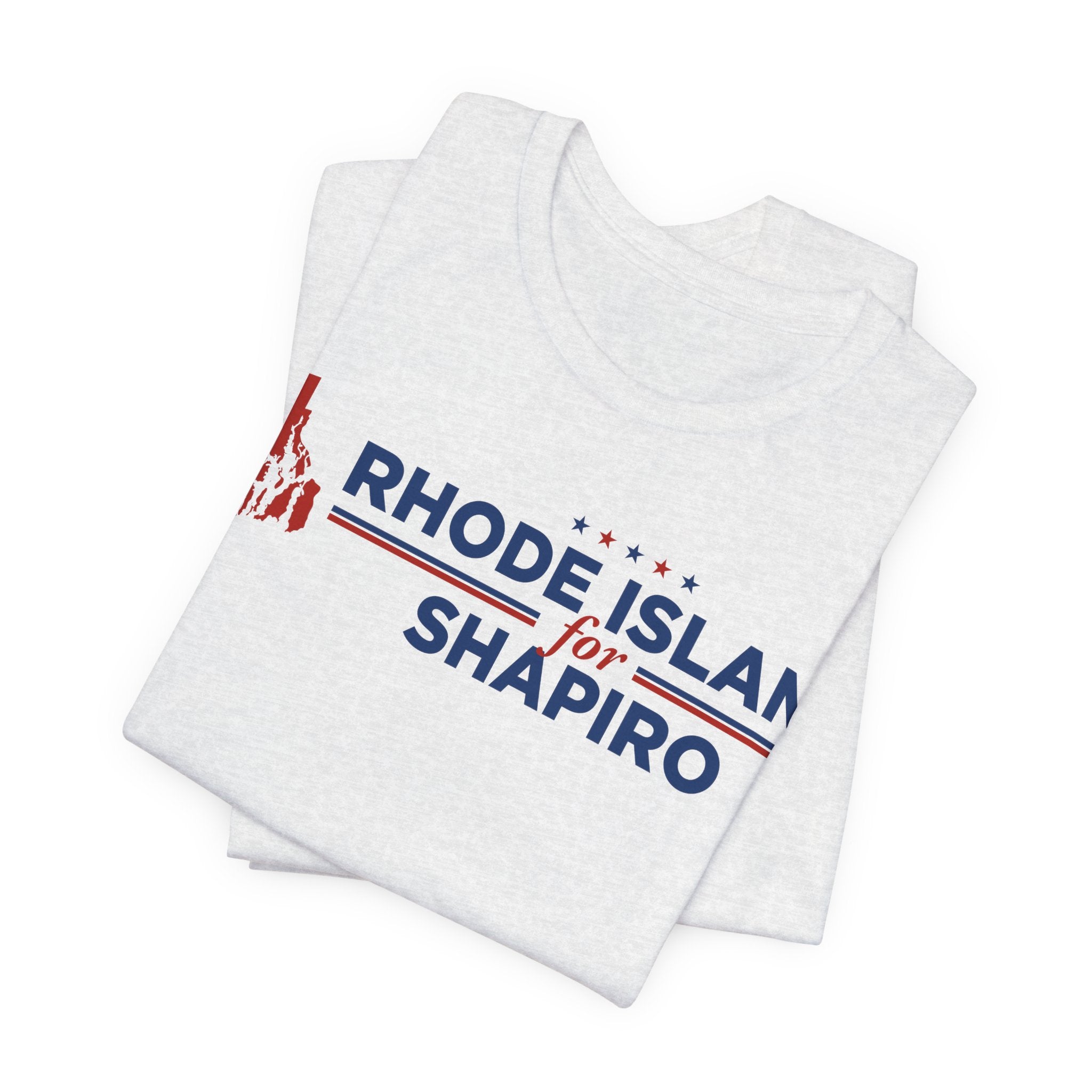 Rhode Island for Josh Shapiro for President Campaign T-Shirt 2028