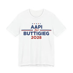 AAPI Asian American and Pacific Islander for Pete Buttigieg Campaign T-Shirt for President 2028