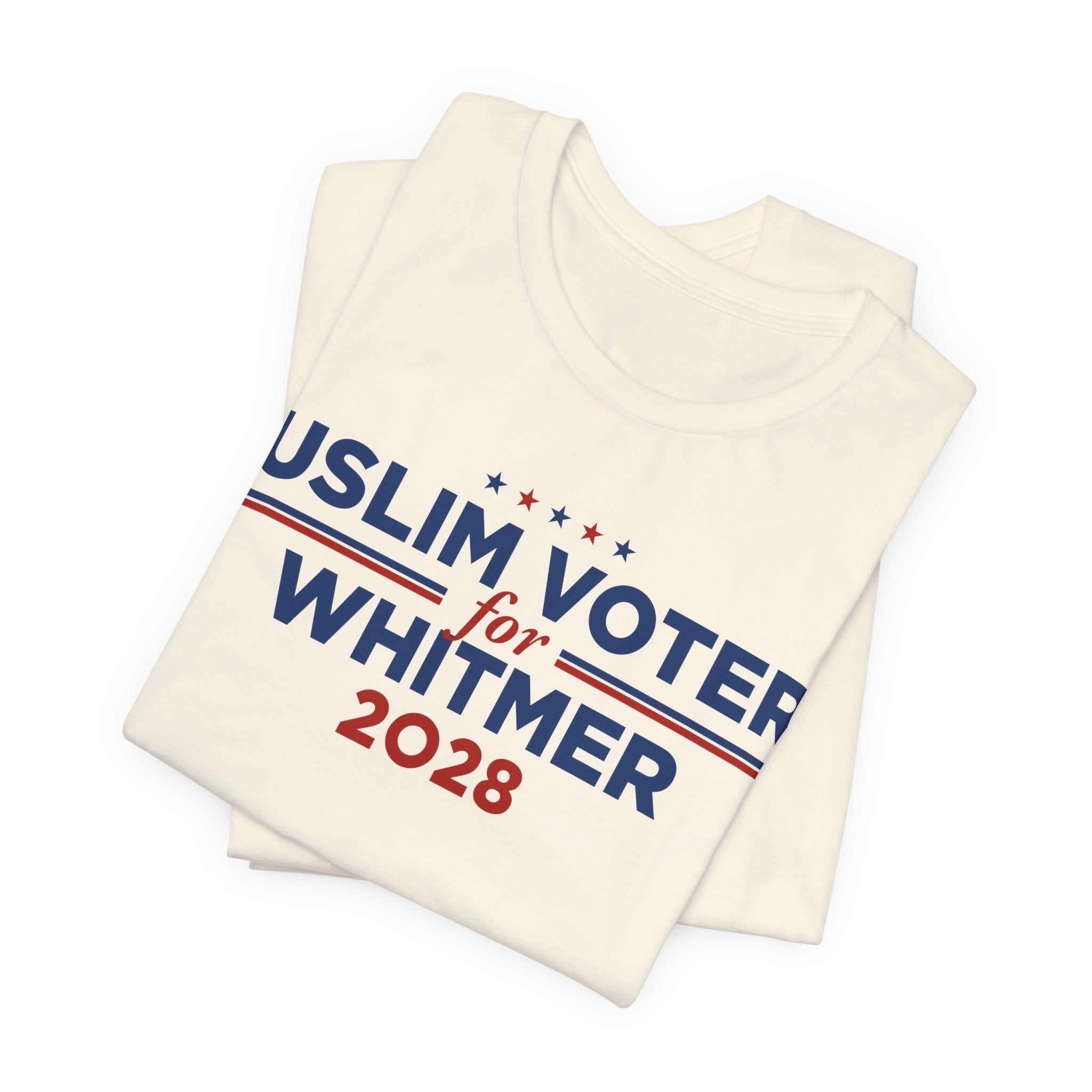 Muslim Voters for Gretchen Whitmer for President Campaign T-Shirt 2028