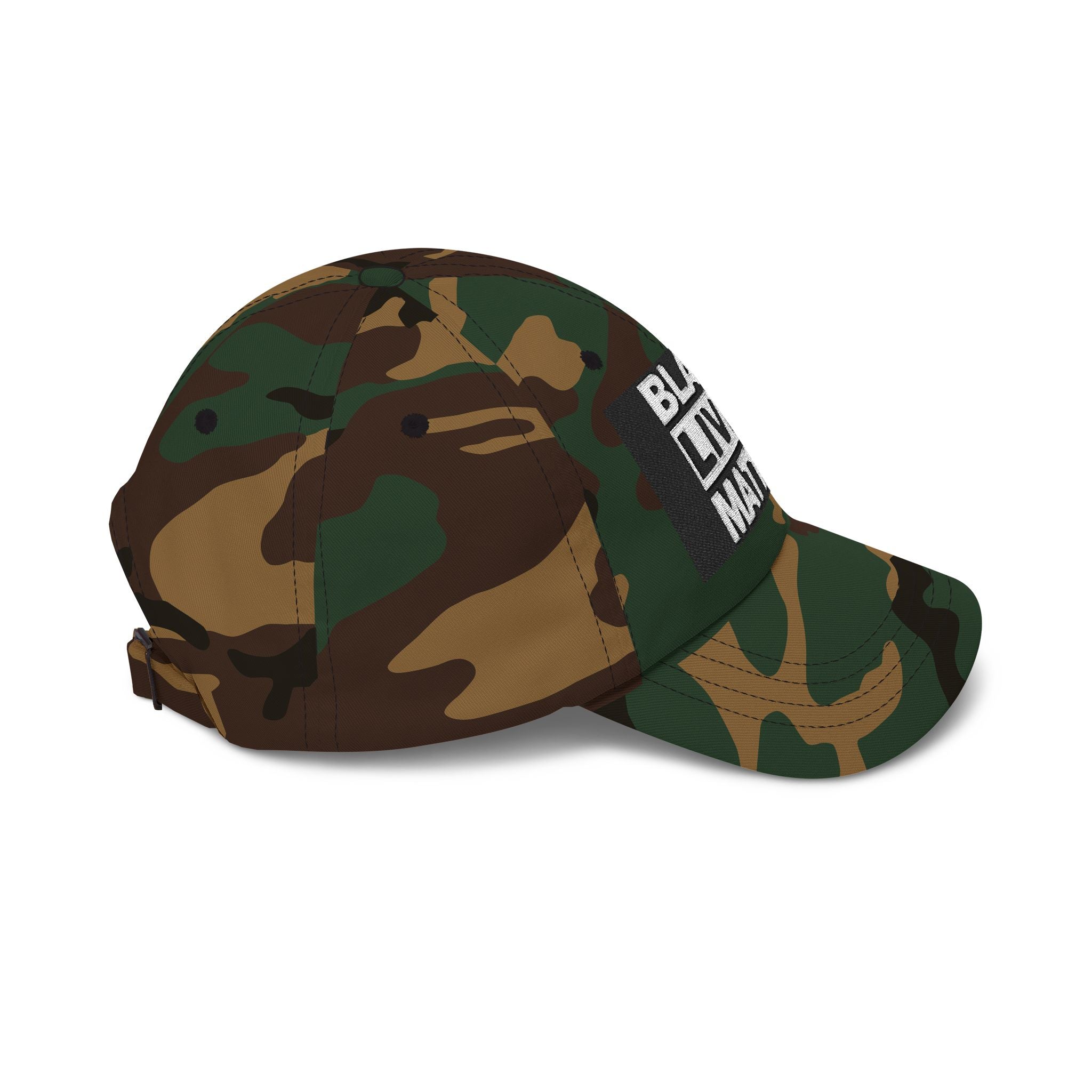Black Lives Matter Embroidered Vintage Dad Hat