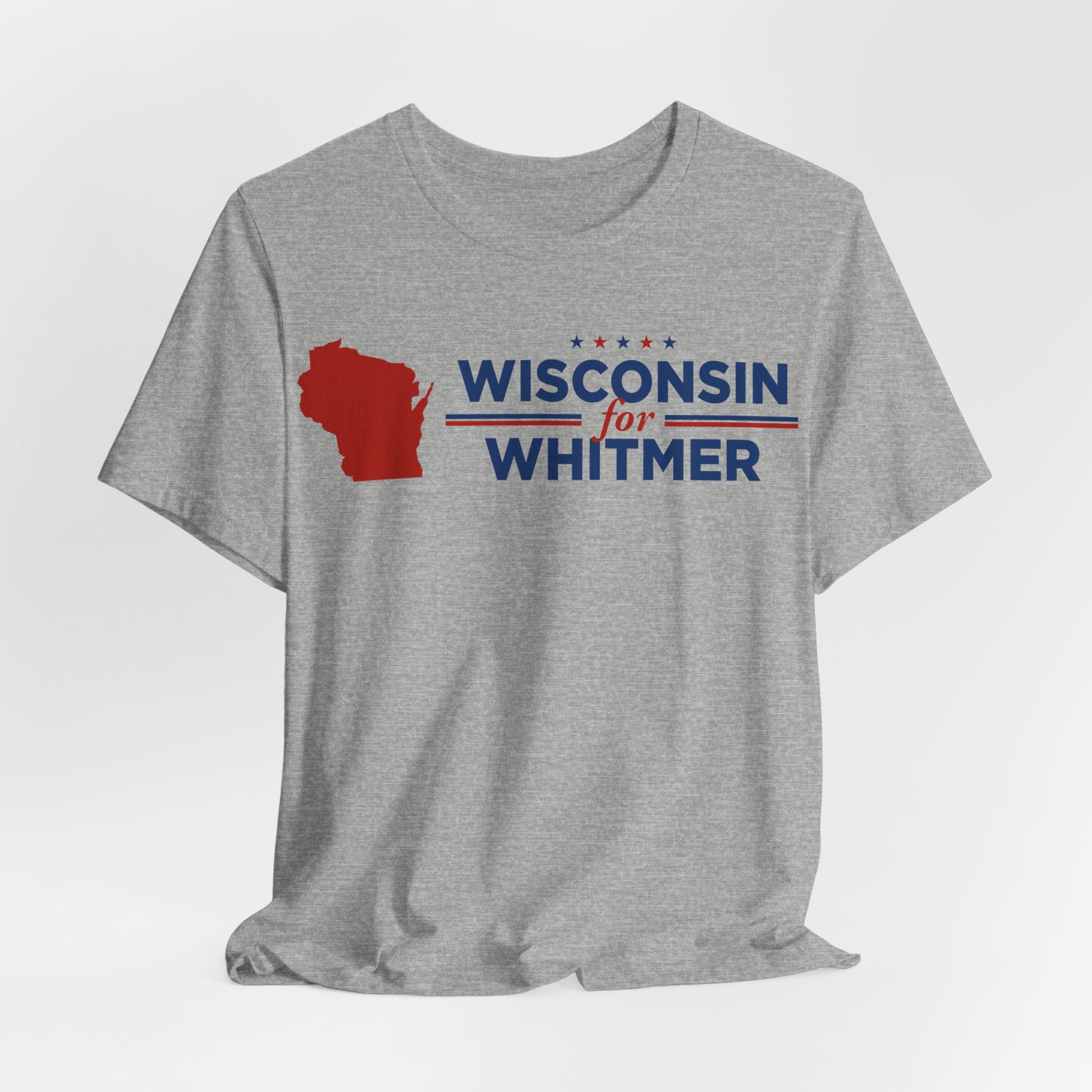 Wisconsin for Gretchen Whitmer for President Campaign T-Shirt 2028
