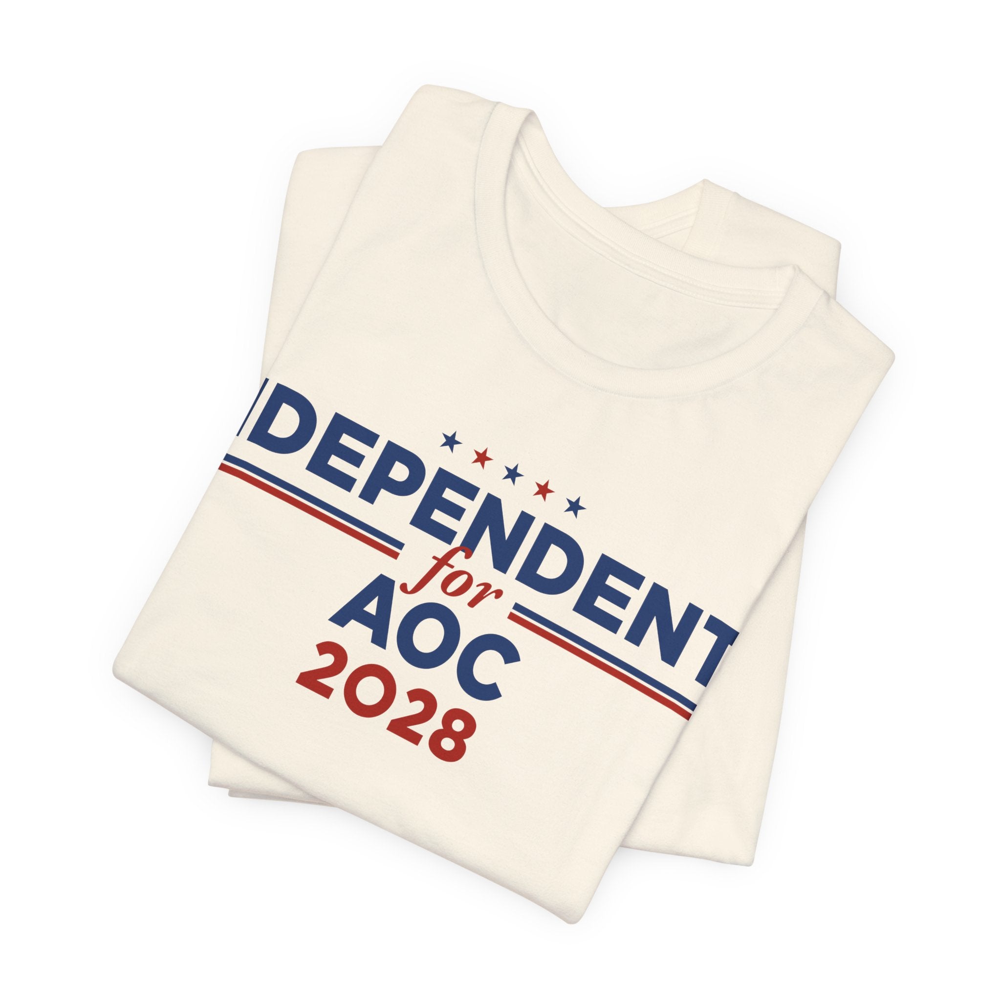 Independents for AOC for President Campaign T-Shirt 2028