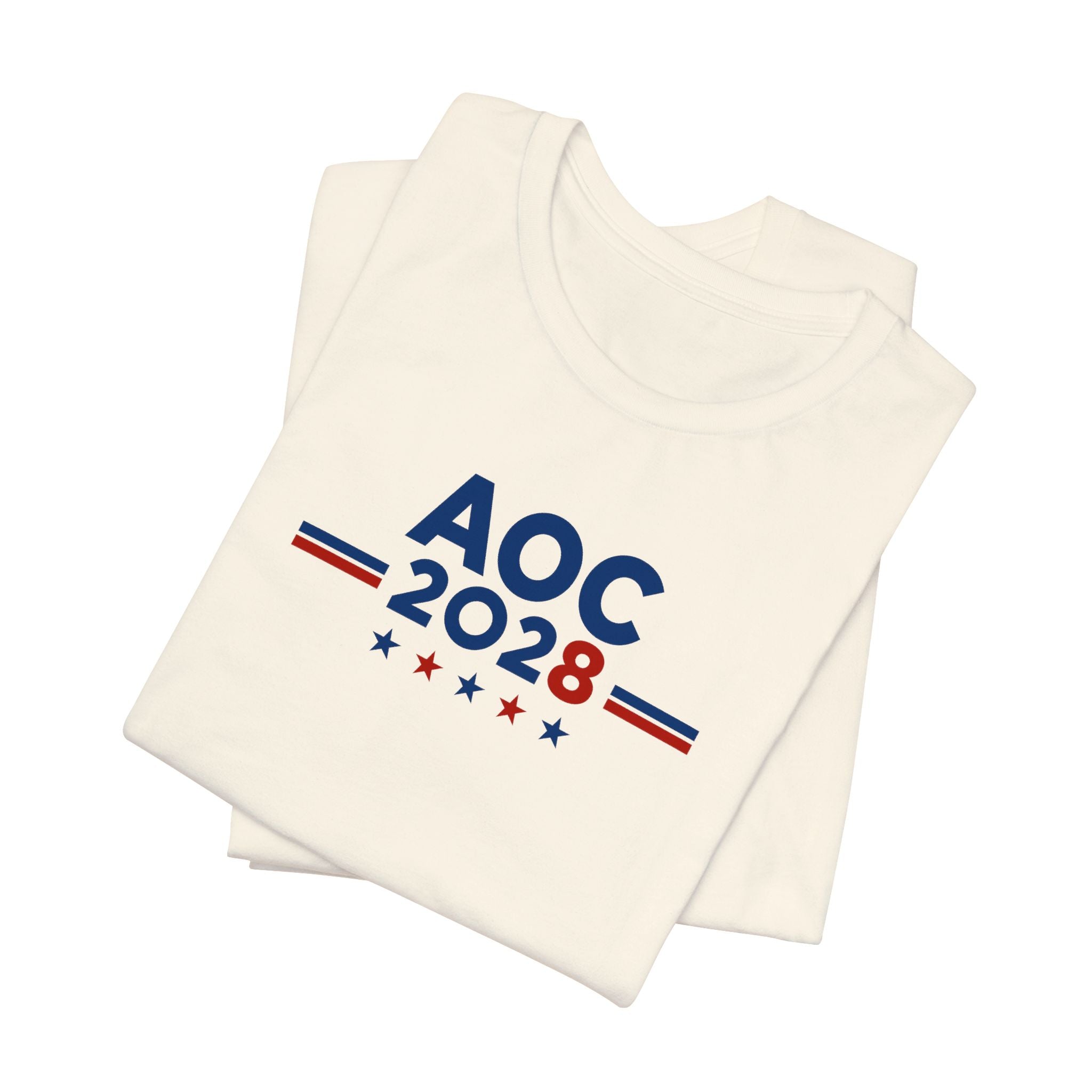 Alexandria Ocasio-Cortez AOC 2028 for President Campaign T-Shirt