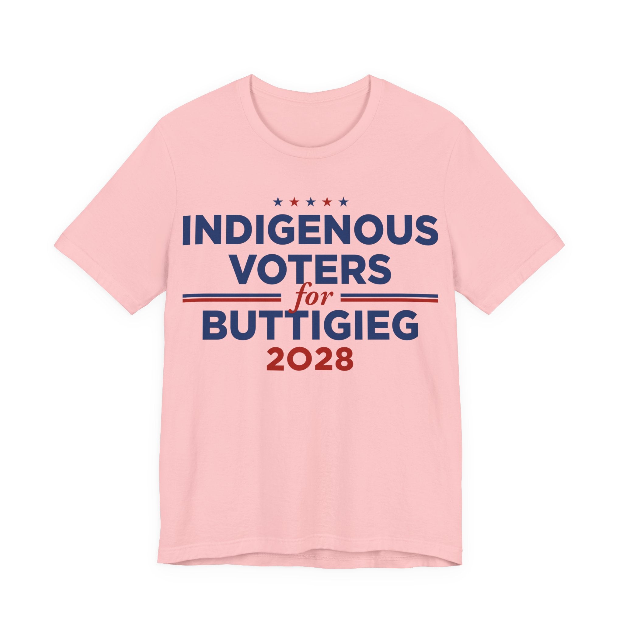 Indigenous Voters / Native Americans for Pete Buttigieg for President Campaign T-Shirt 2028