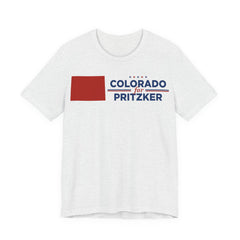 Colorado for J.B. Pritzker for President Campaign T-Shirt 2028
