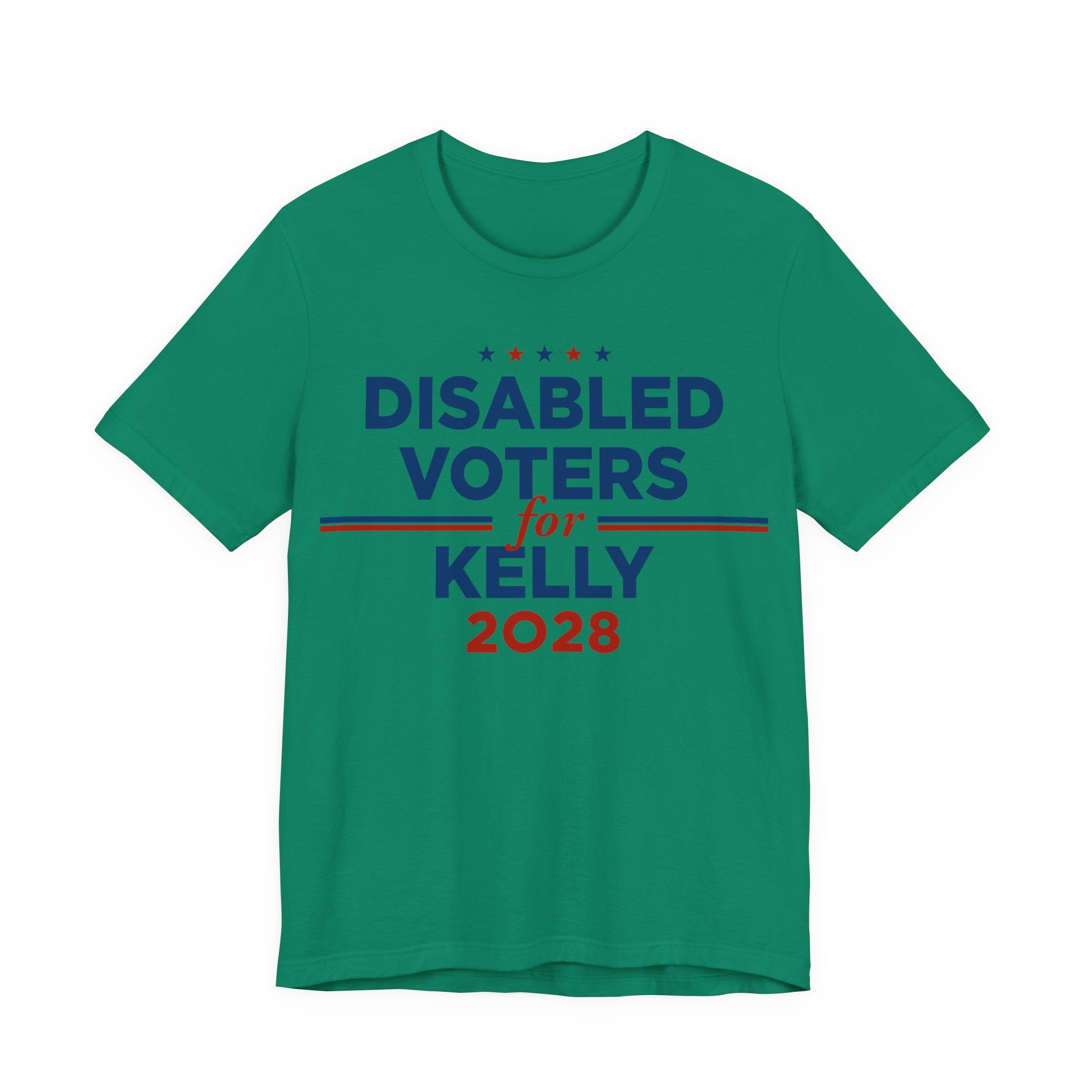 Disabled Voters for Mark Kelly for President Campaign T-Shirt 2028