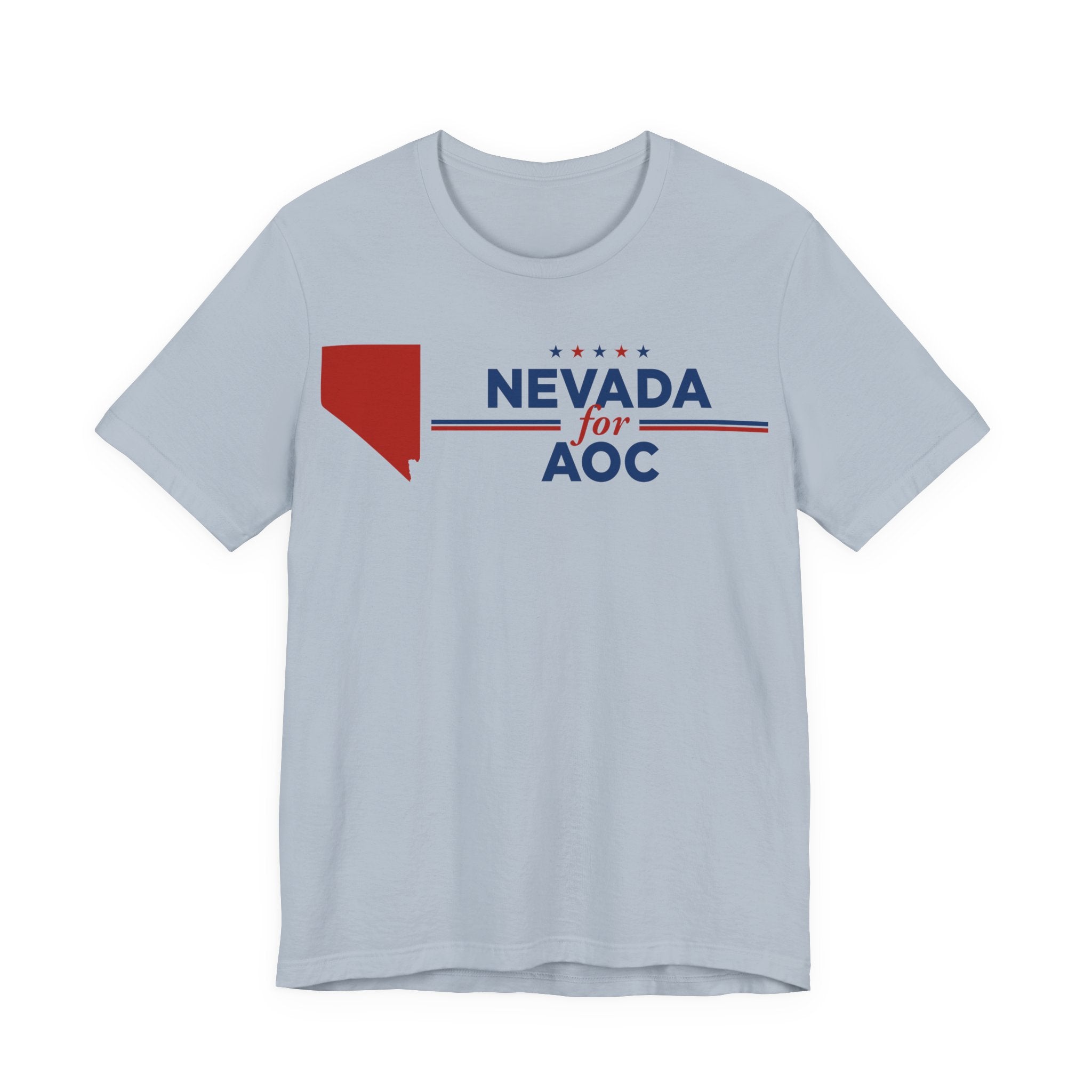 Nevada for AOC for President Campaign T-Shirt 2028
