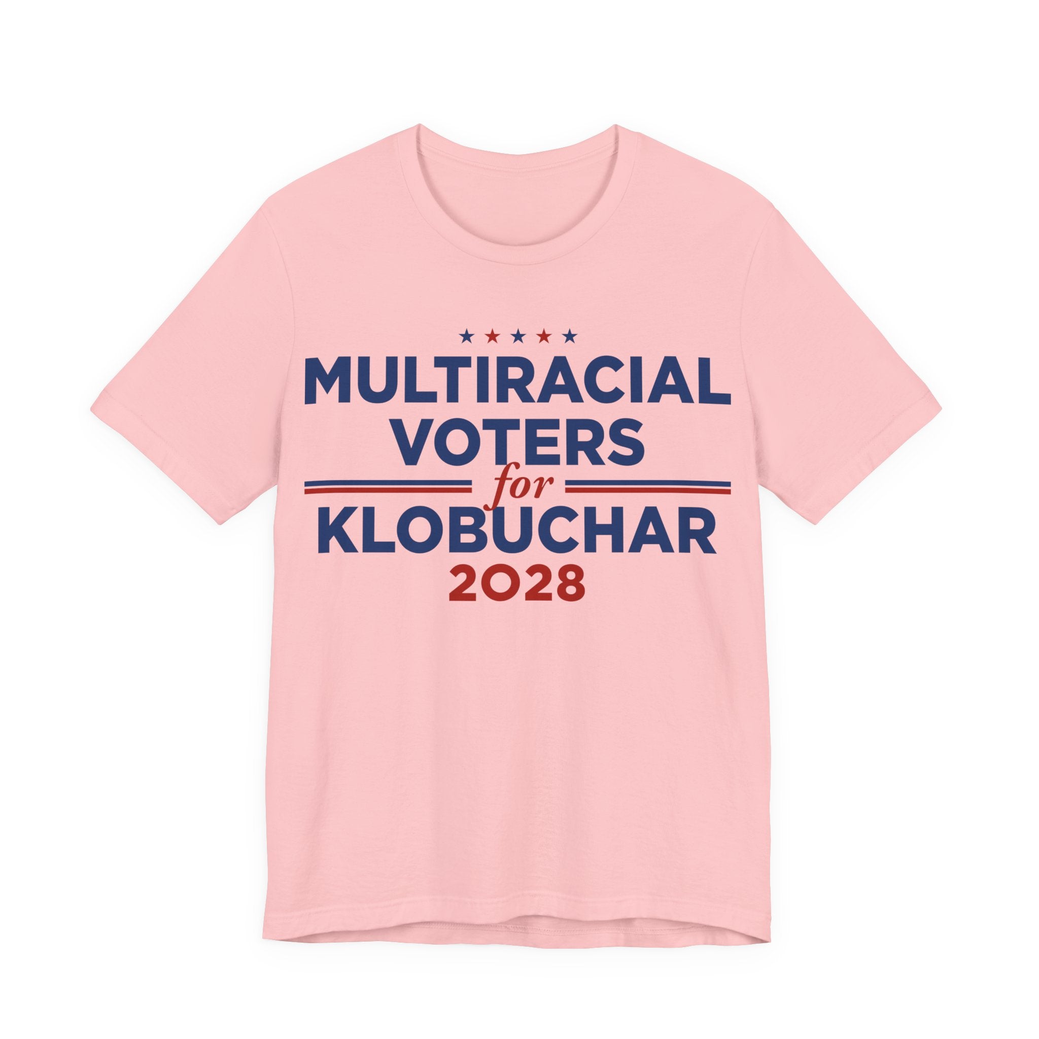 Multiracial Voters for Amy Klobuchar for President Campaign T-Shirt 2028