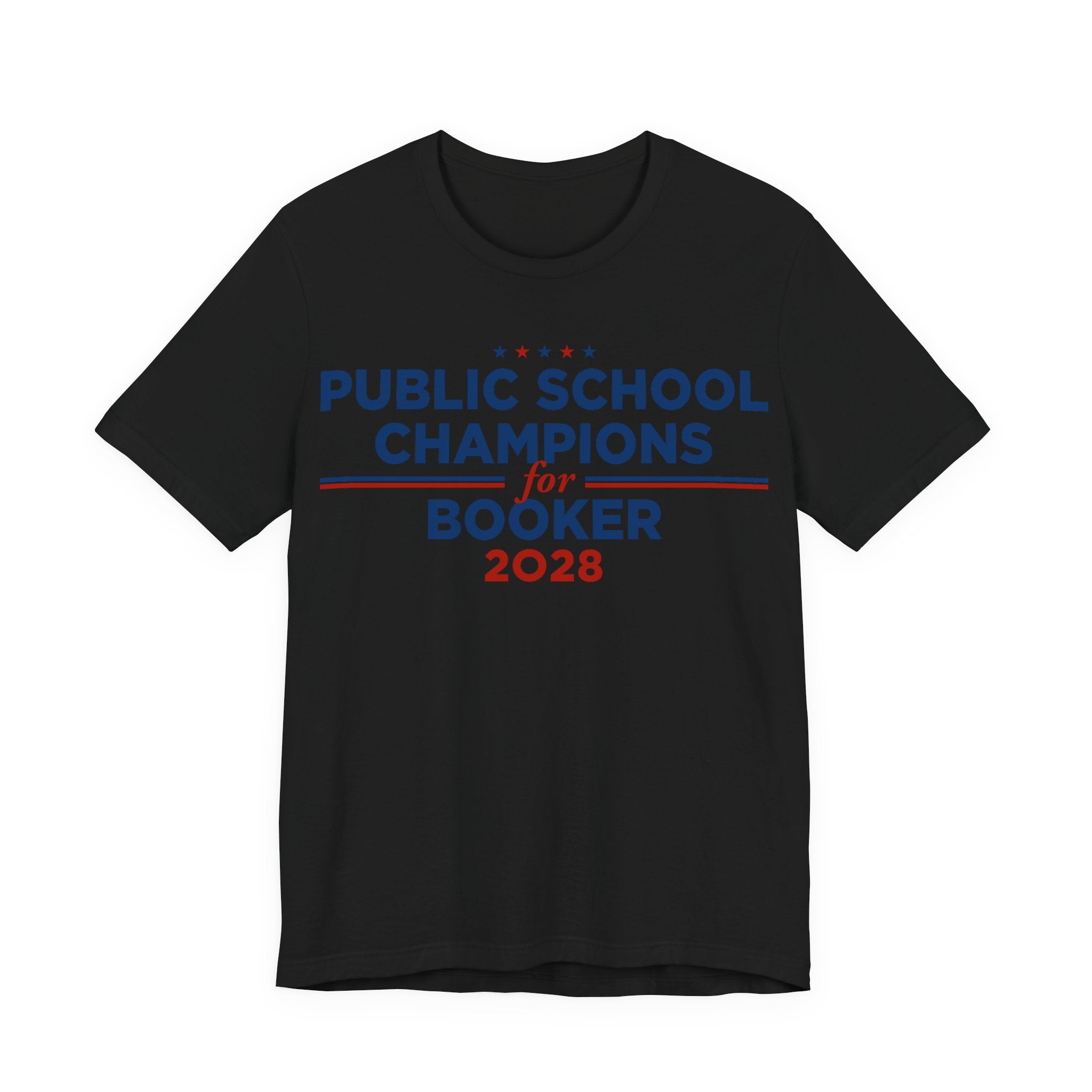 Public School Champions for Cory Booker for President Campaign T-Shirt 2028