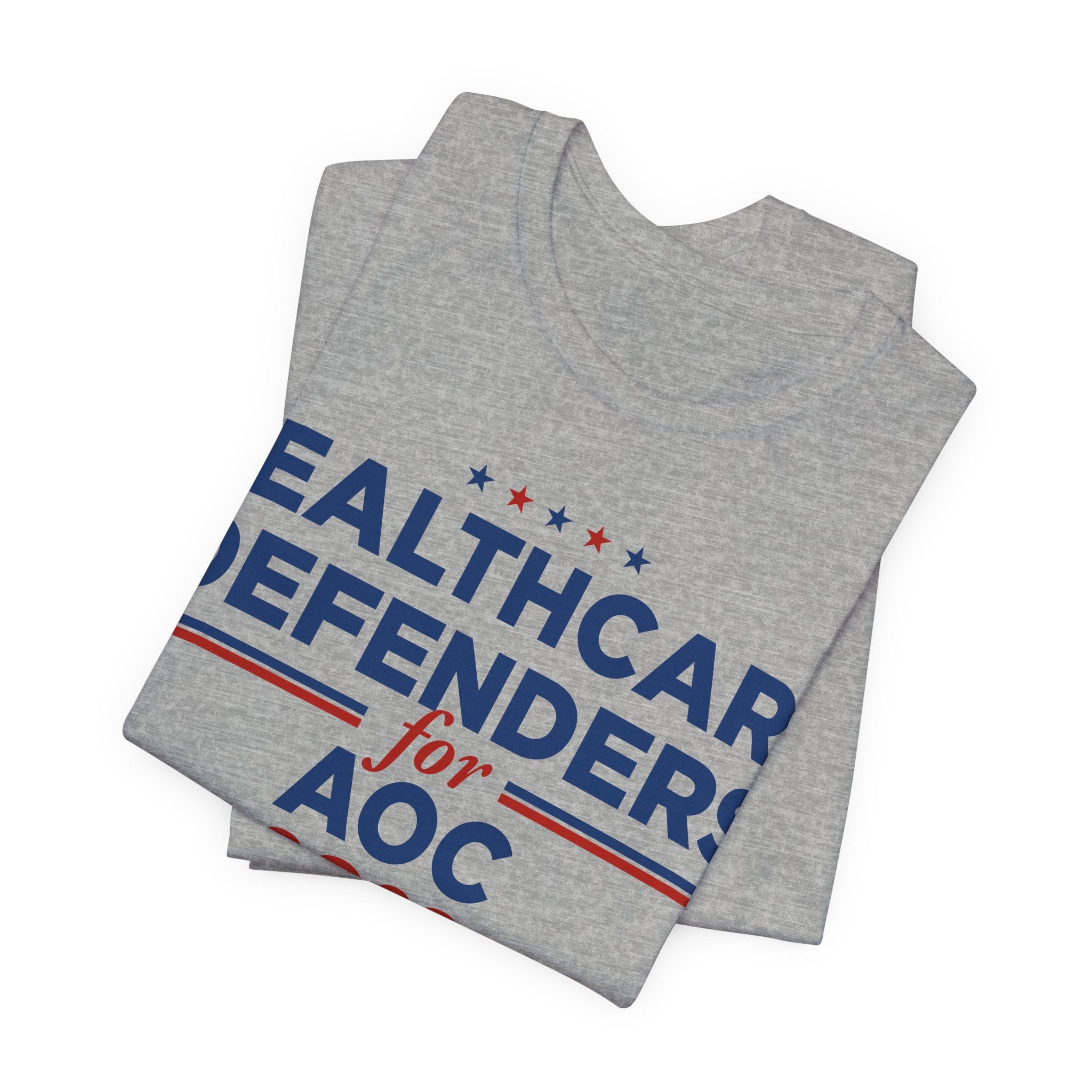 Healthcare Defenders for AOC for President Campaign T-Shirt 2028
