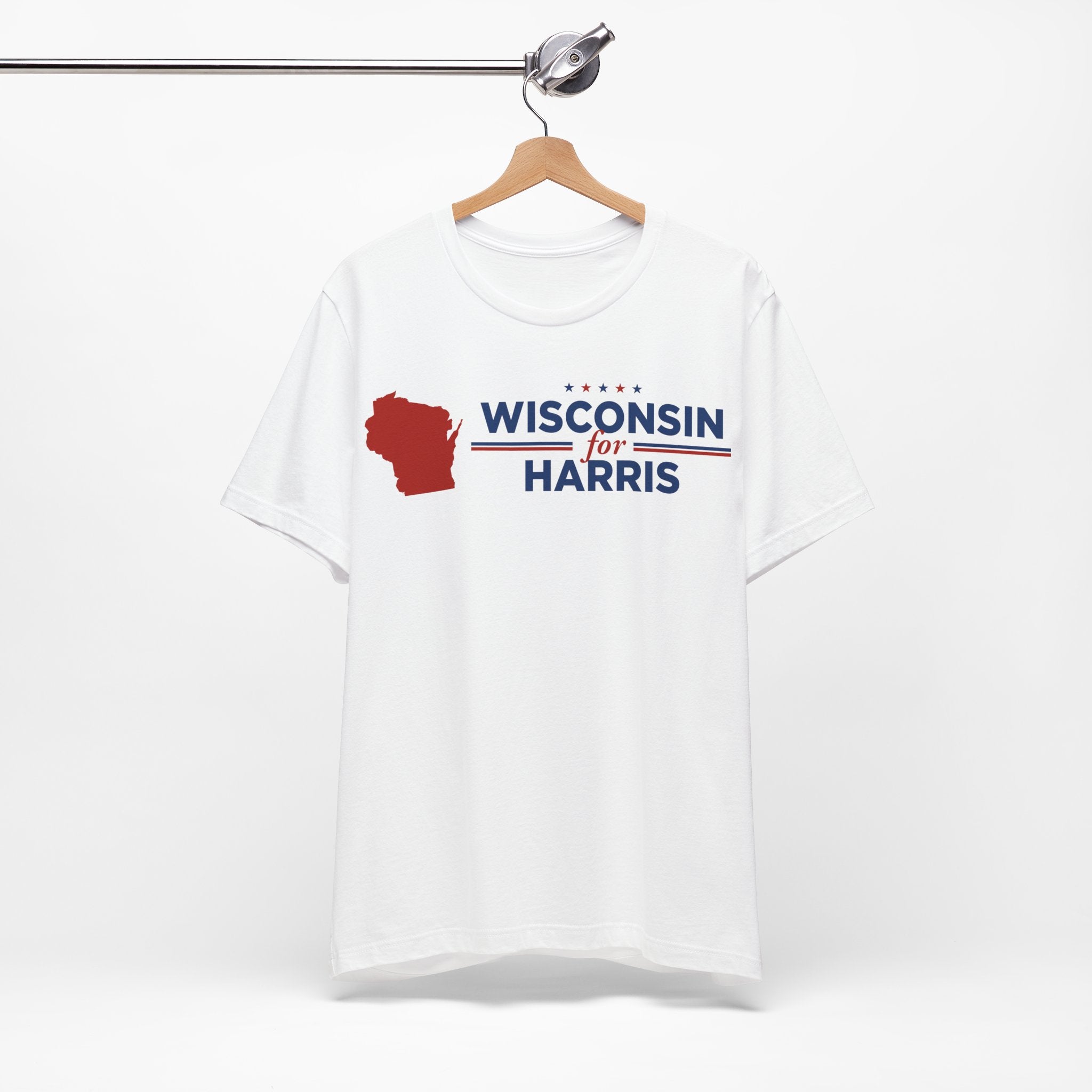 Wisconsin for Kamala Harris for President Campaign T-Shirt 2028