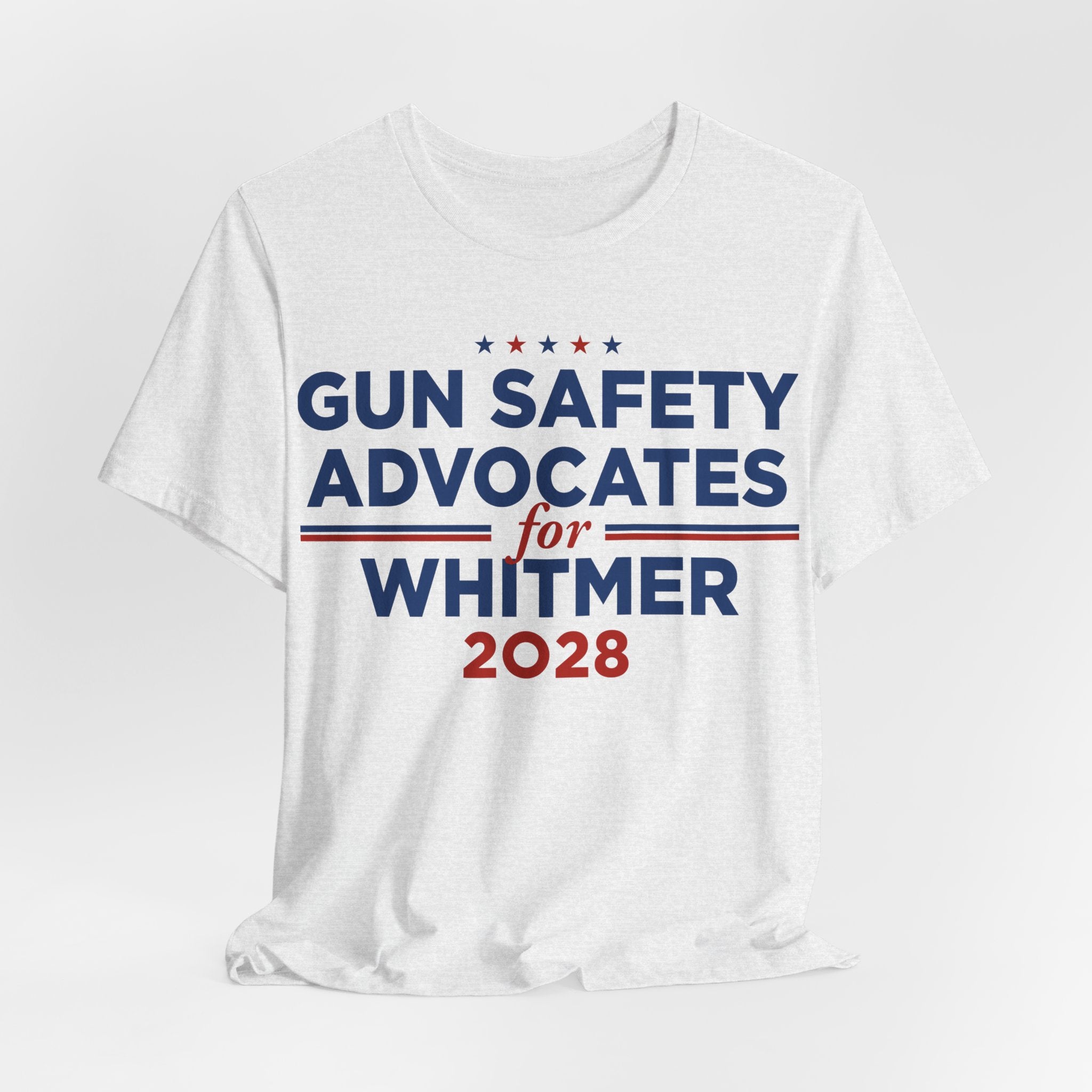 Gun Safety Advocates for Gretchen Whitmer for President Campaign T-Shirt 2028