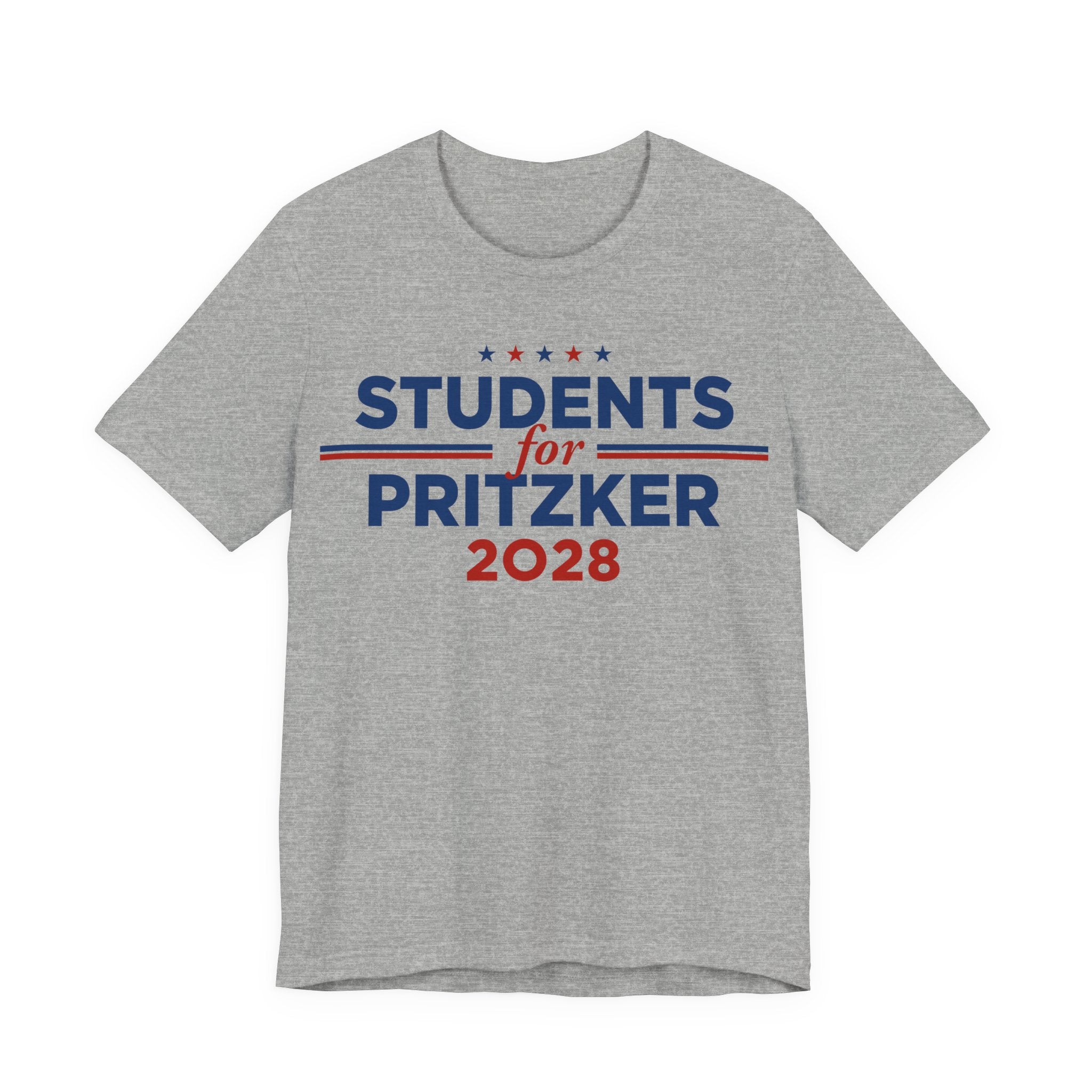Students for J.B. Pritzker for President Campaign T-Shirt 2028